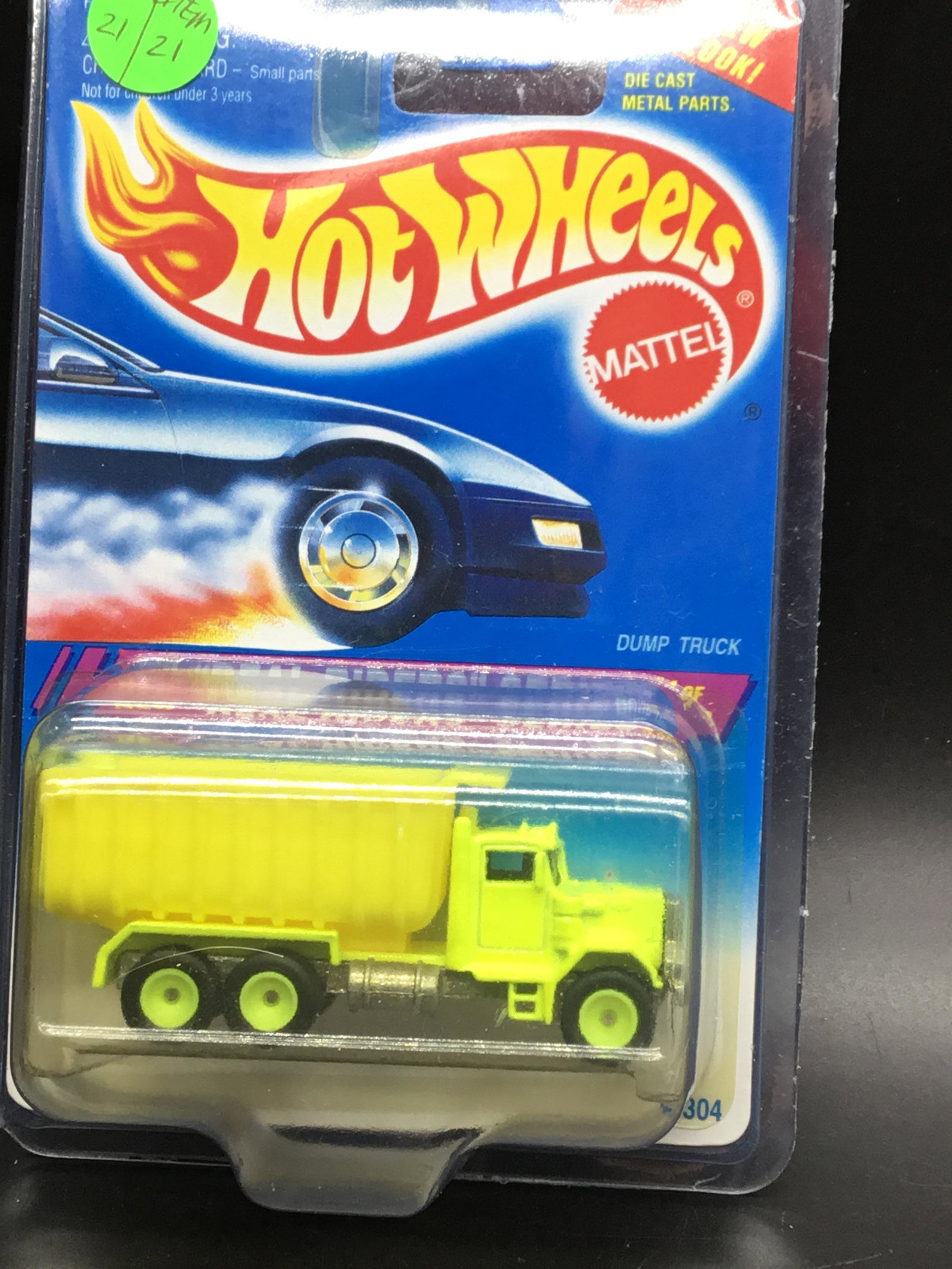#317 Hot Wheels 1995 Real Riders Dump Truck: #317 Hot Wheels 1995 Real Riders Dump Truck 1 of 4