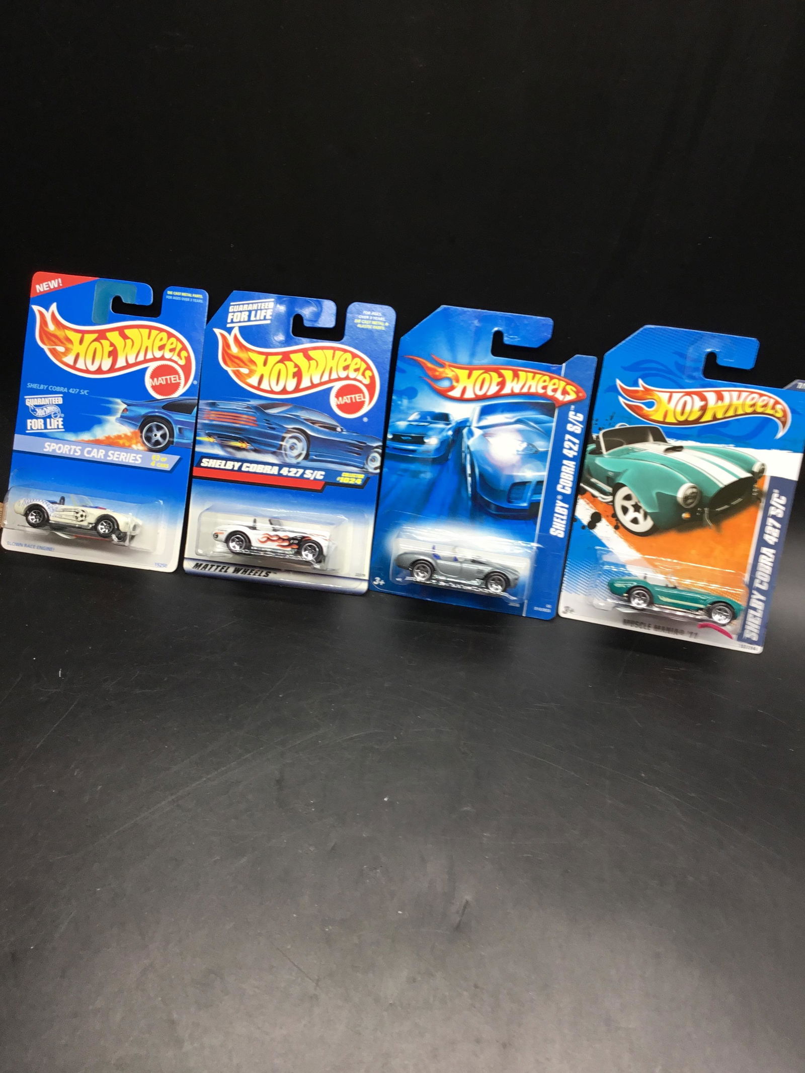 Set of 4 Hot Wheels Shelby cobra 427SC (1 of 5)