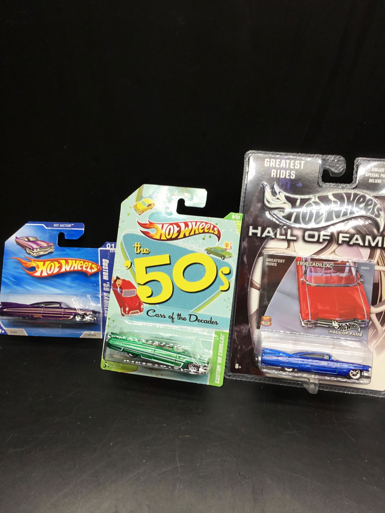 Set of 3 Hot Wheels “Decades of Custom Fame” (1 of 4)