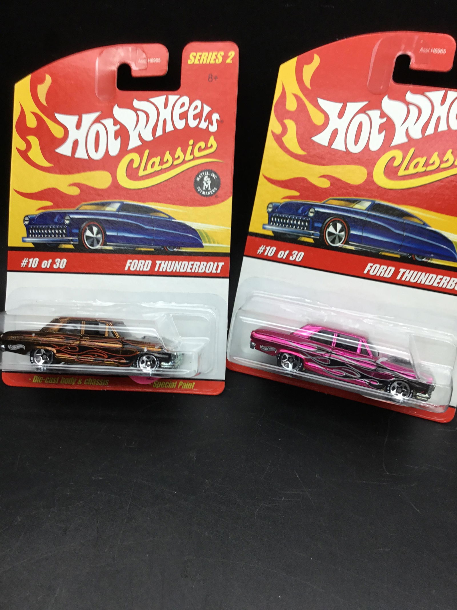 Set of two  #J2766  Hot Wheels Ford Thunder Bolt (1 of 3)