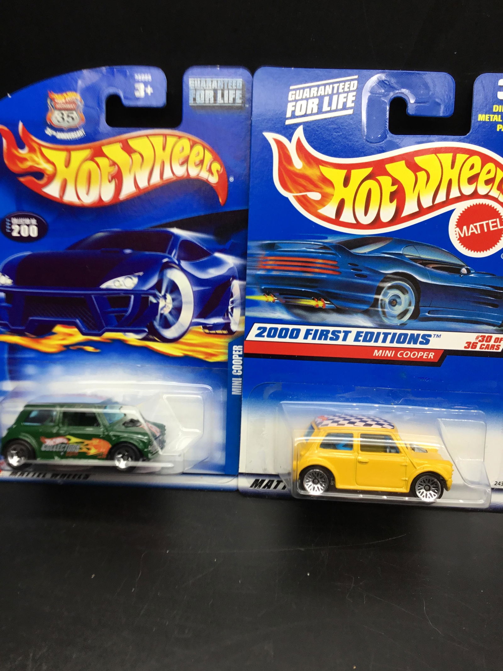 Set of two Hot wheels Mini Coopers (1 of 3)