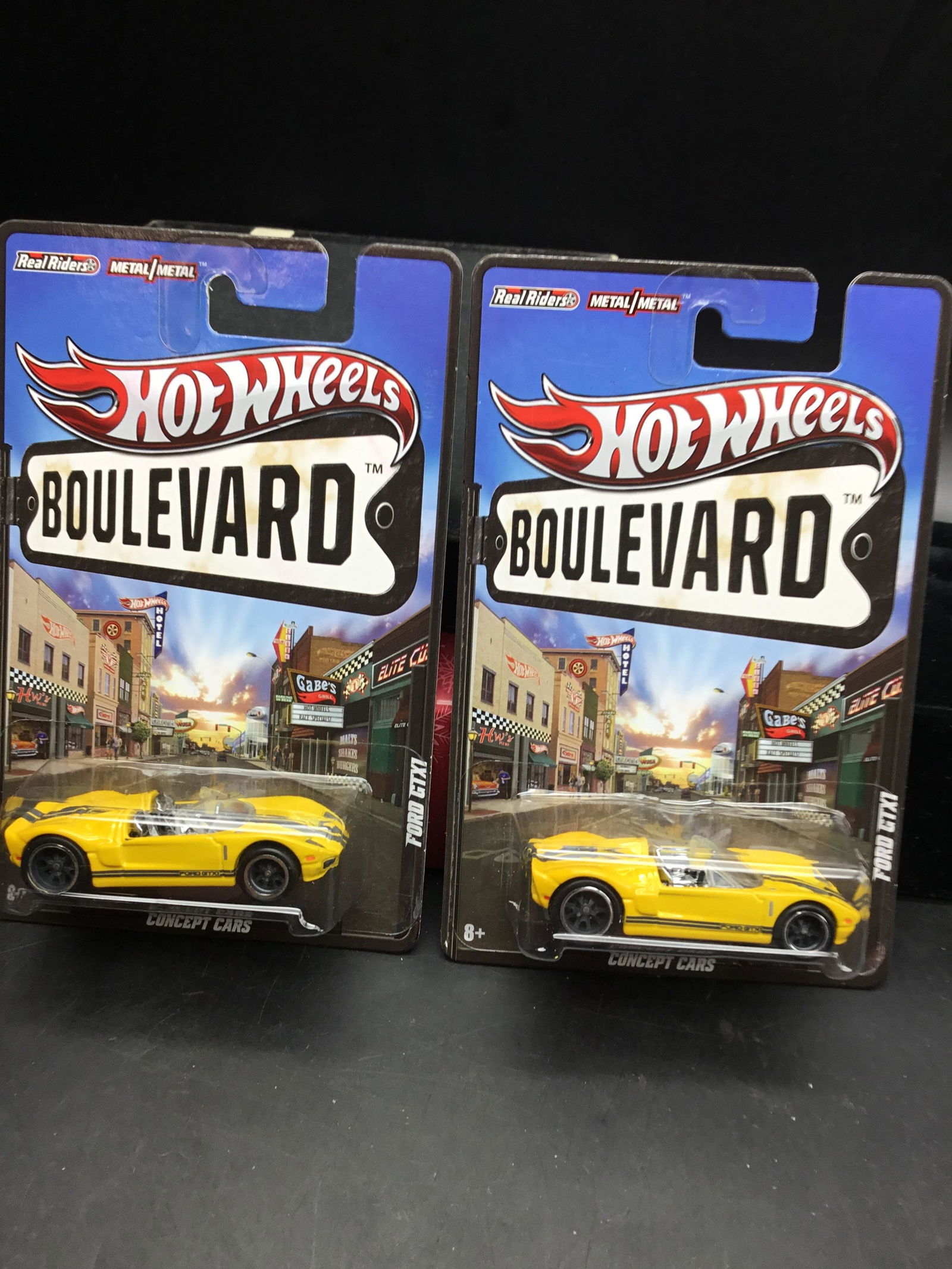 Set of two #W4598 2012 Hot Wheels Ford GTX1 (1 of 2)