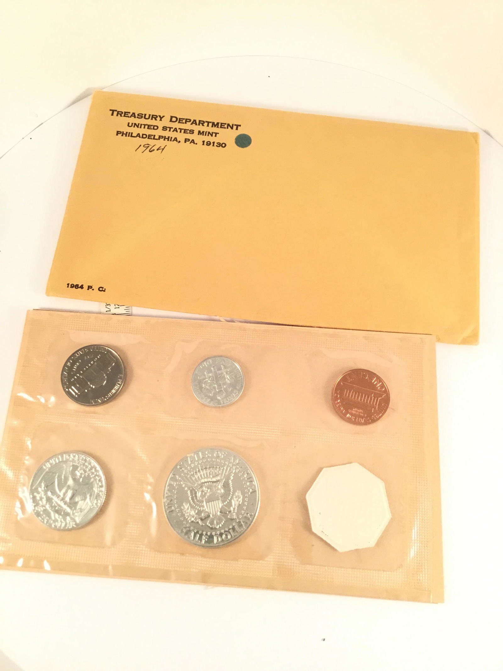 1964  “P “ uncirculated US mint set (1 of 2)