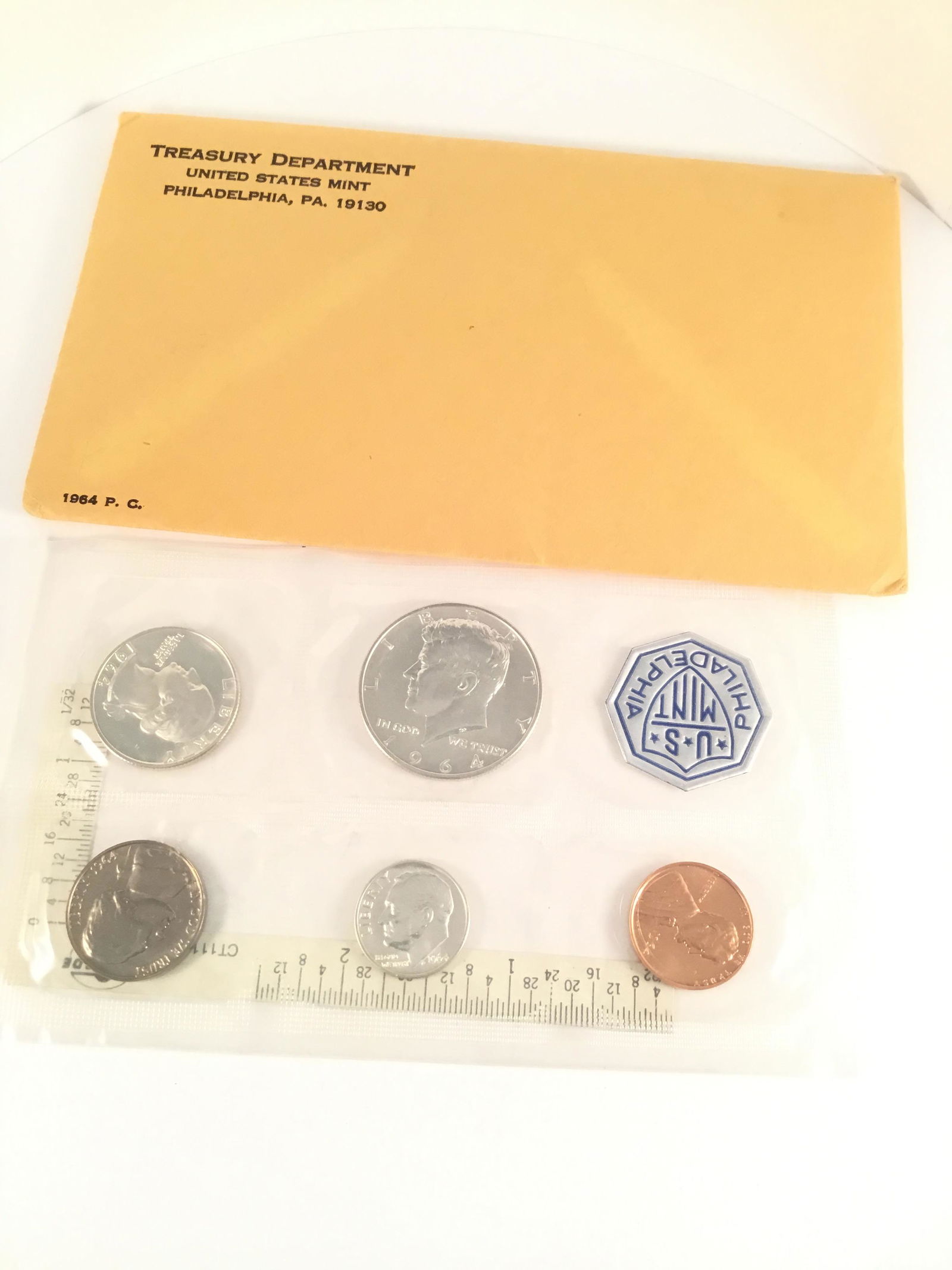 1964 “P “ Uncirculated US mint proof set (1 of 2)