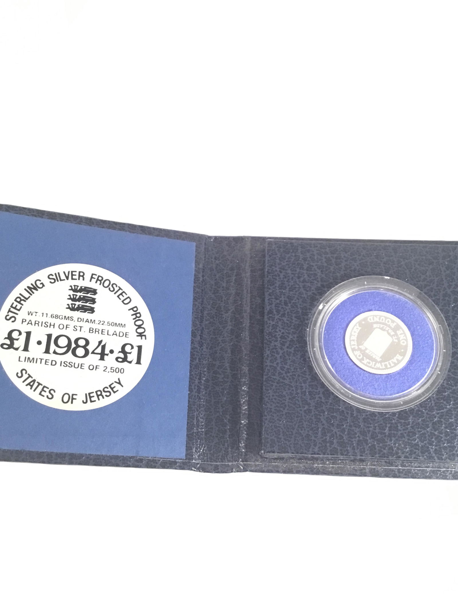 1984 UK States of Jersey  silver frosted proof (1 of 2)