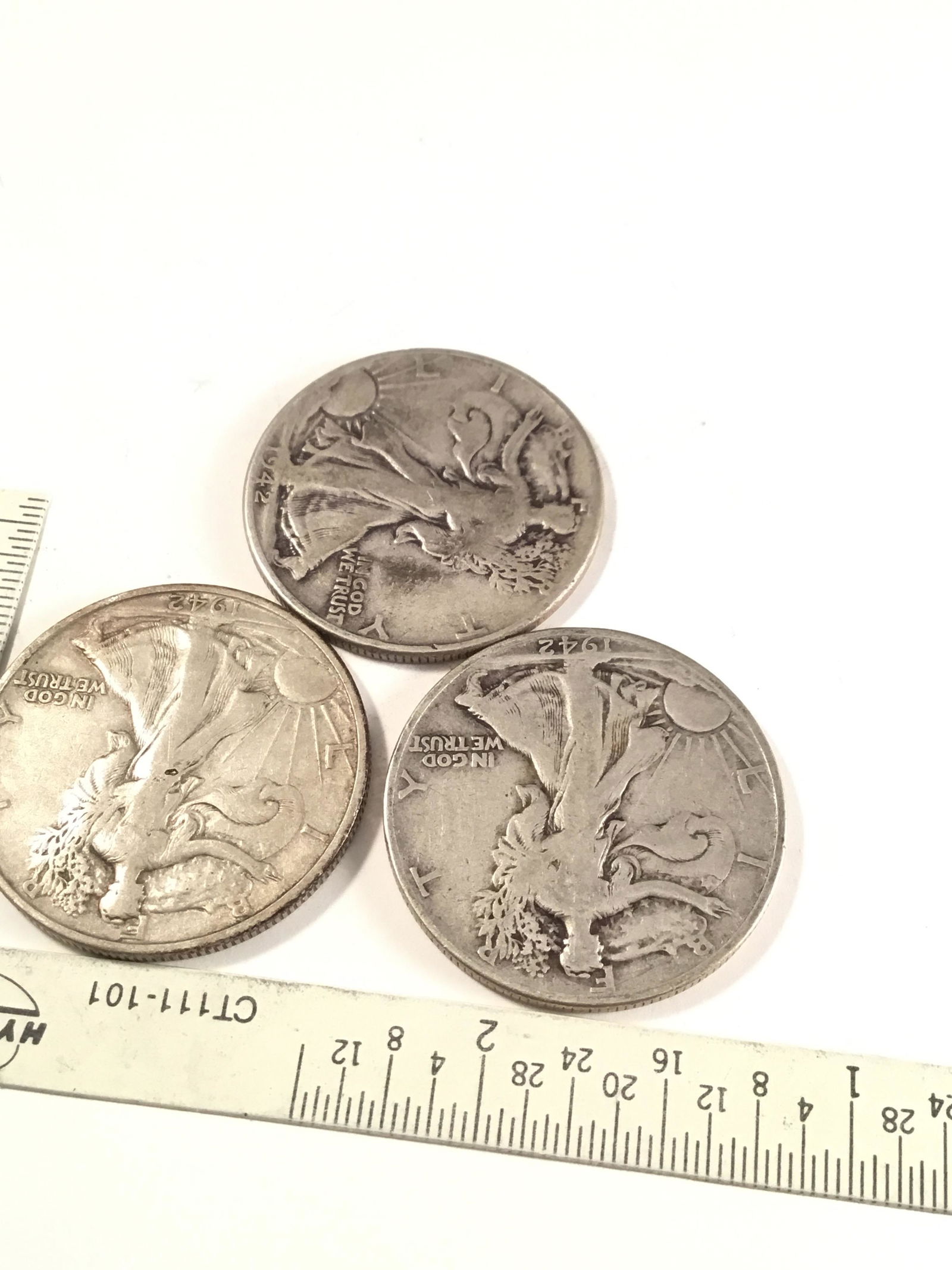 Set a three Walking liberty half dollar (1 of 2)