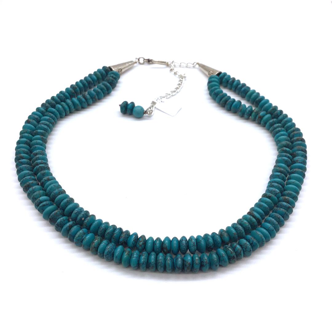 Vintage Native American turquoise necklace (1 of 3)