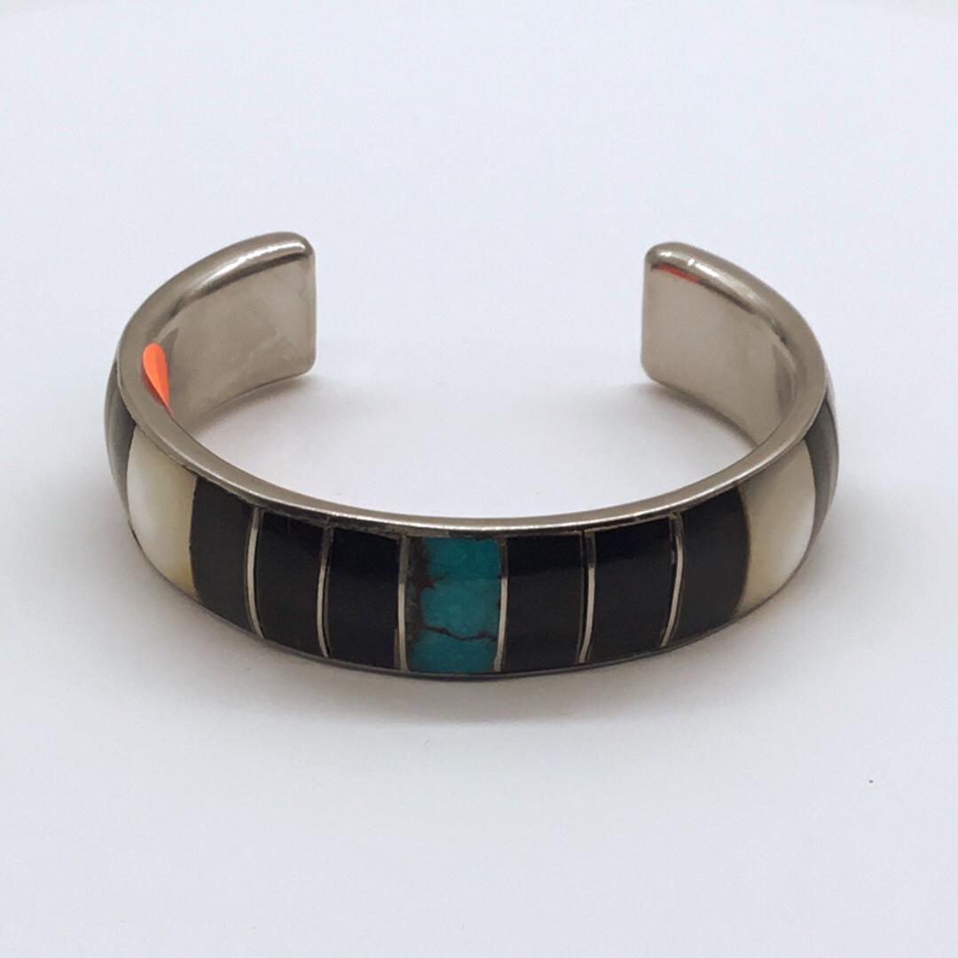 Vintage Native American handcrafted cuff bracelet (1 of 4)