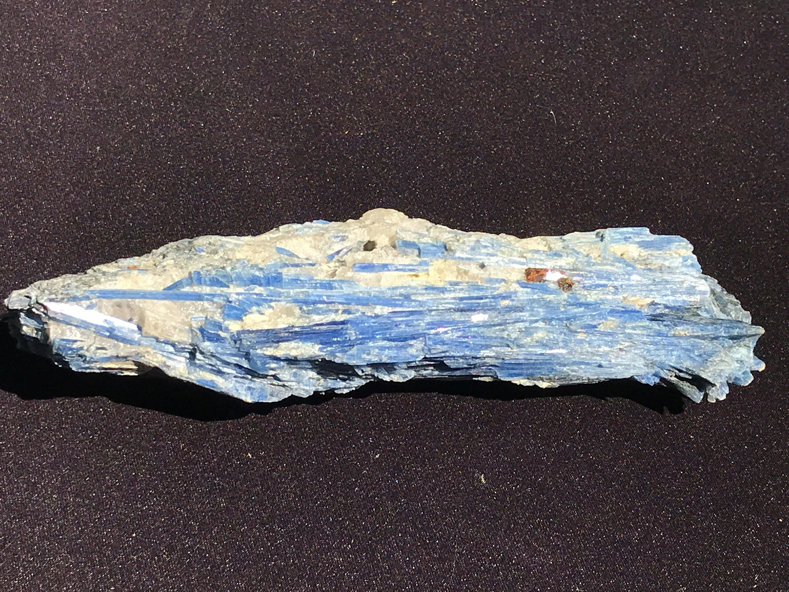 Rock, Crystal, Natural, Collectible, Mineral, Specimen: Kyanite and quartz. Brazil