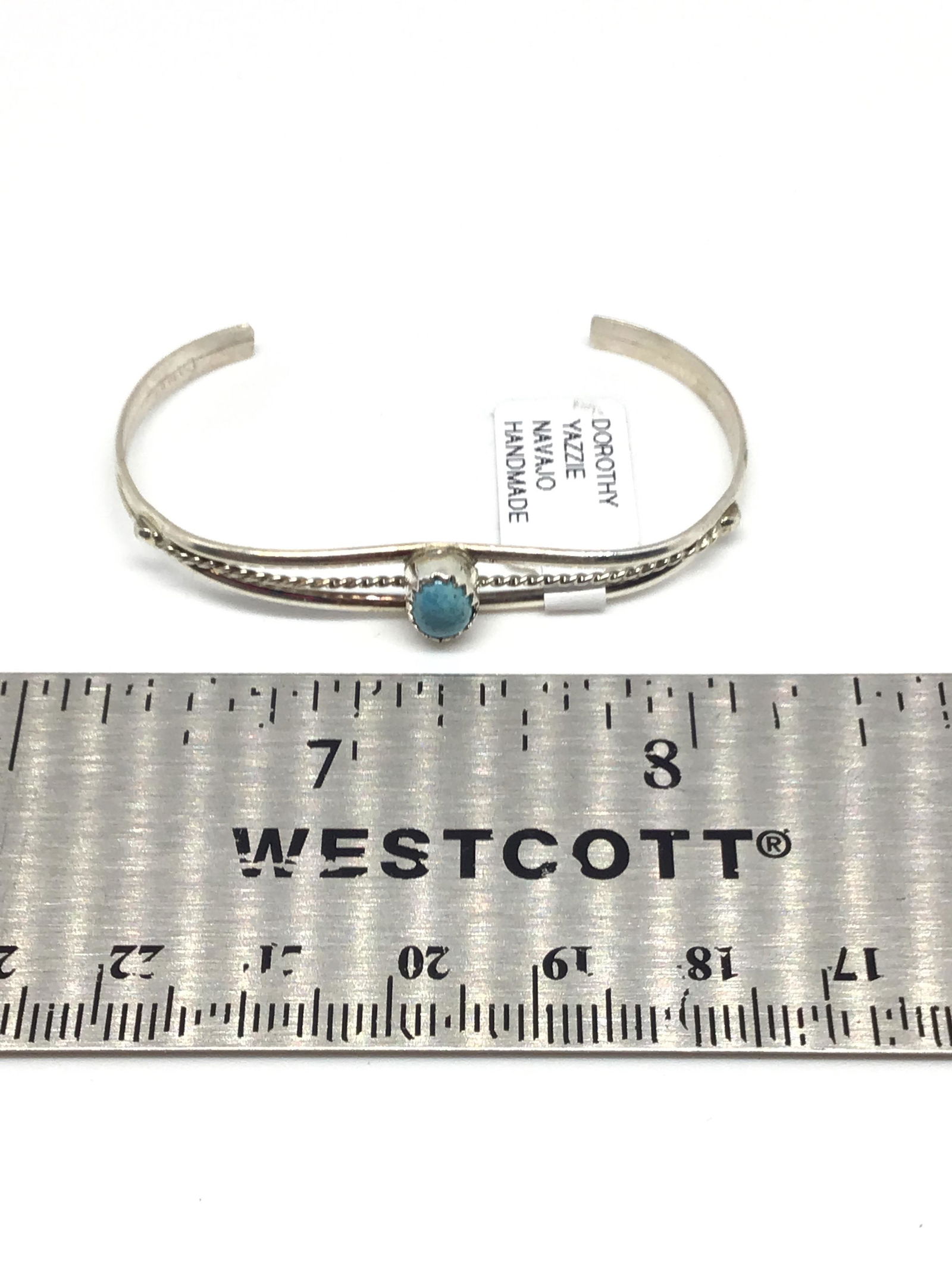 Turquoise & Sterling Silver Bangle (1 of 3)