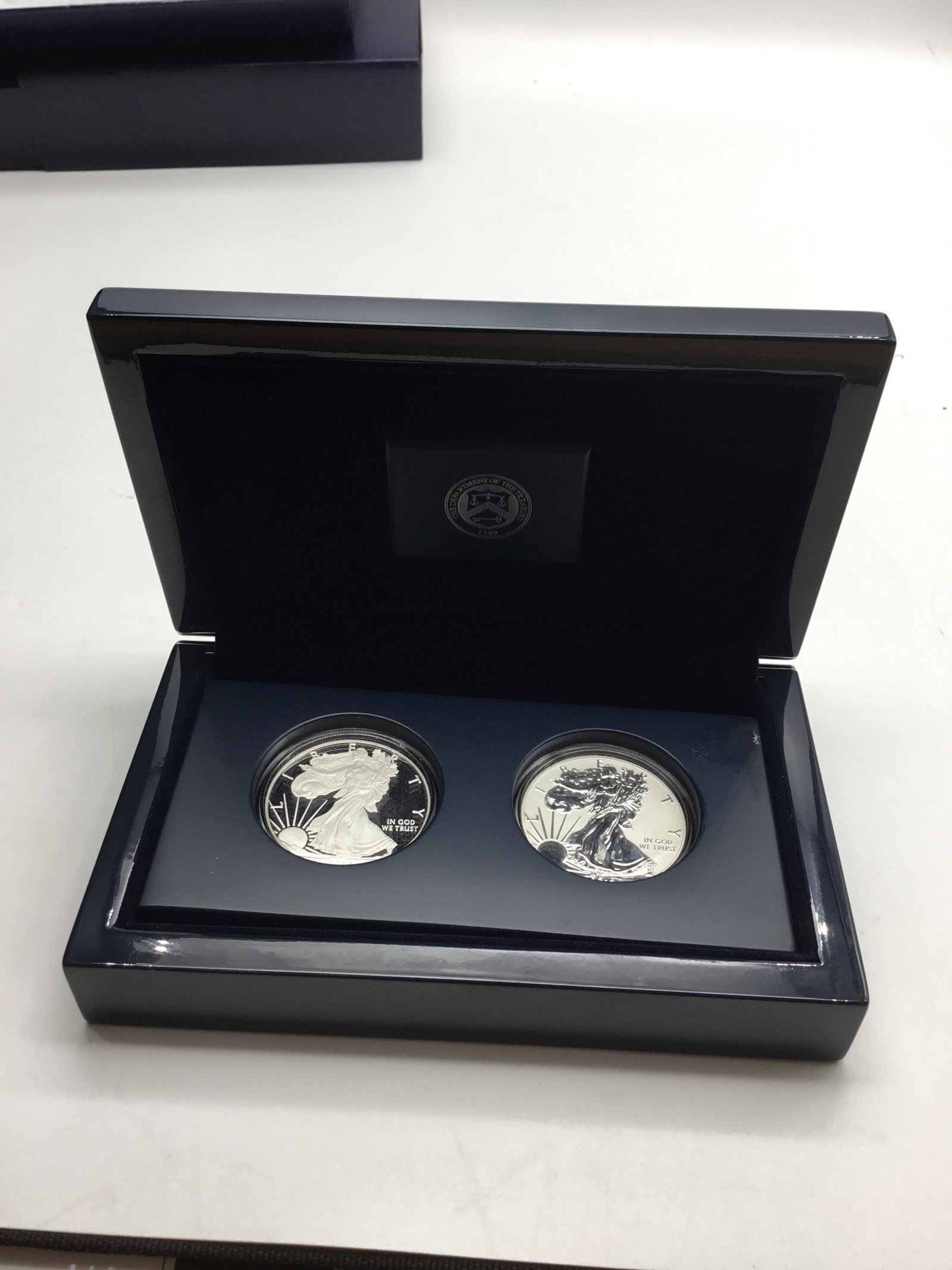 2012, American eagle San Francisco: 2012, American eagle San Francisco two coin, Silver proof set
