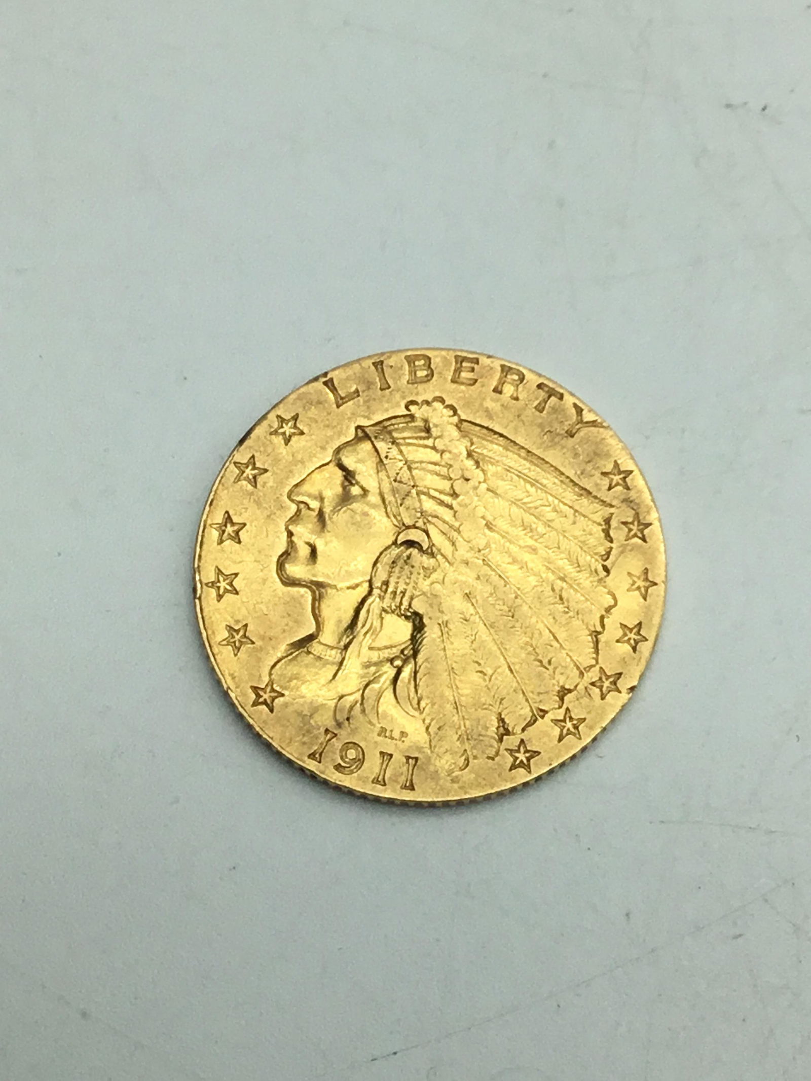 1911 liberty 2 1/2 dollar gold coin: 1911 liberty 2 1/2 dollar gold coin