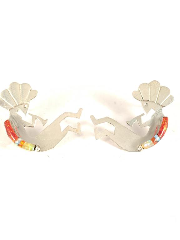 Multi opal stone earrings (1 of 4)