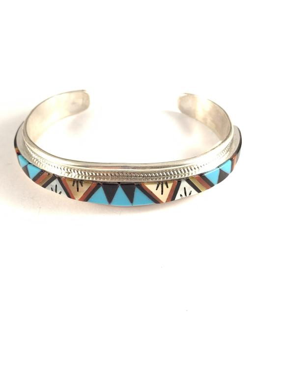 Multi inlay stone bracelet (1 of 4)