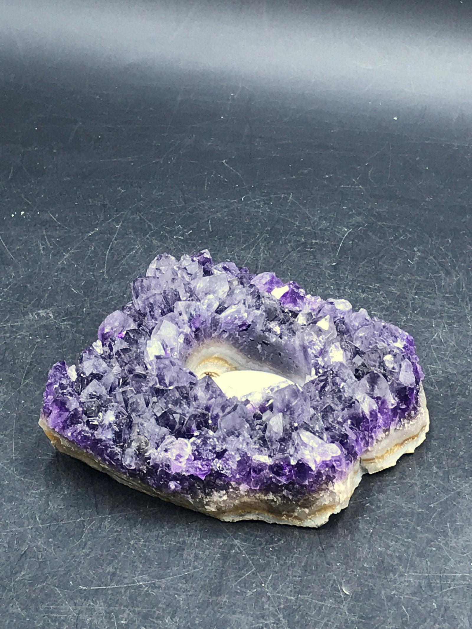 Rock, Crystal, Natural, Decor, Collectible, Candle (1 of 3)