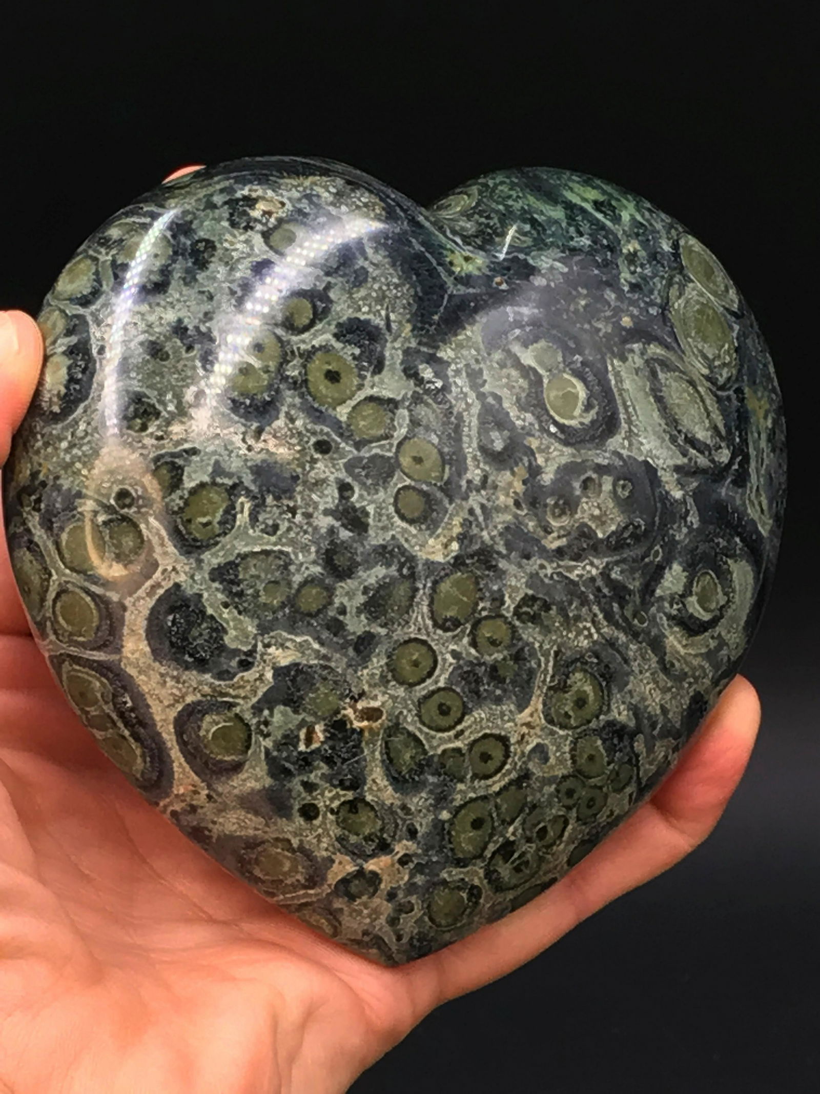 Rock, Crystal, Natural, Collectible, Carving, Heart (1 of 4)