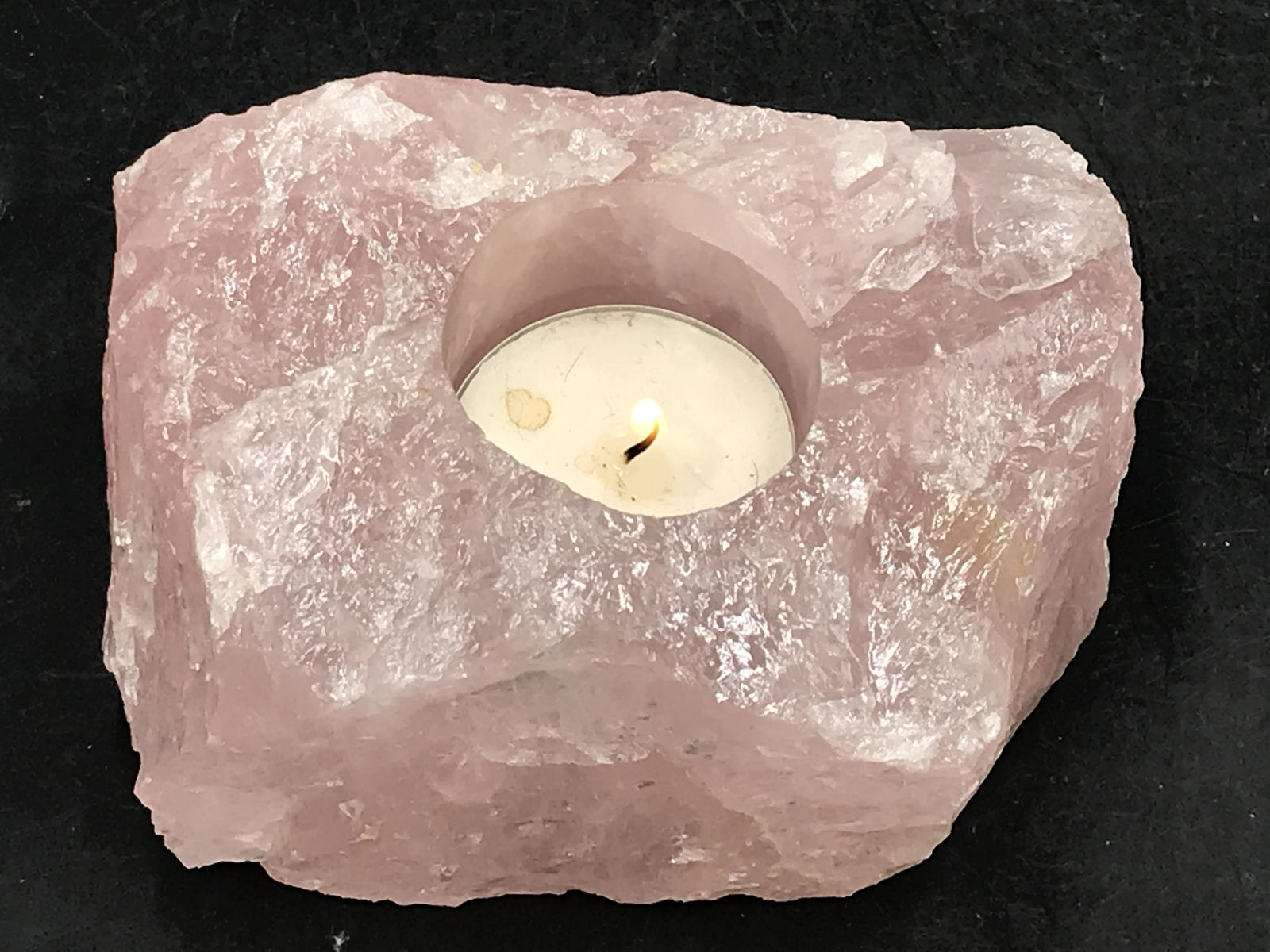 Rock, Crystal, Natural, Collectible, Carving, Candle (1 of 4)