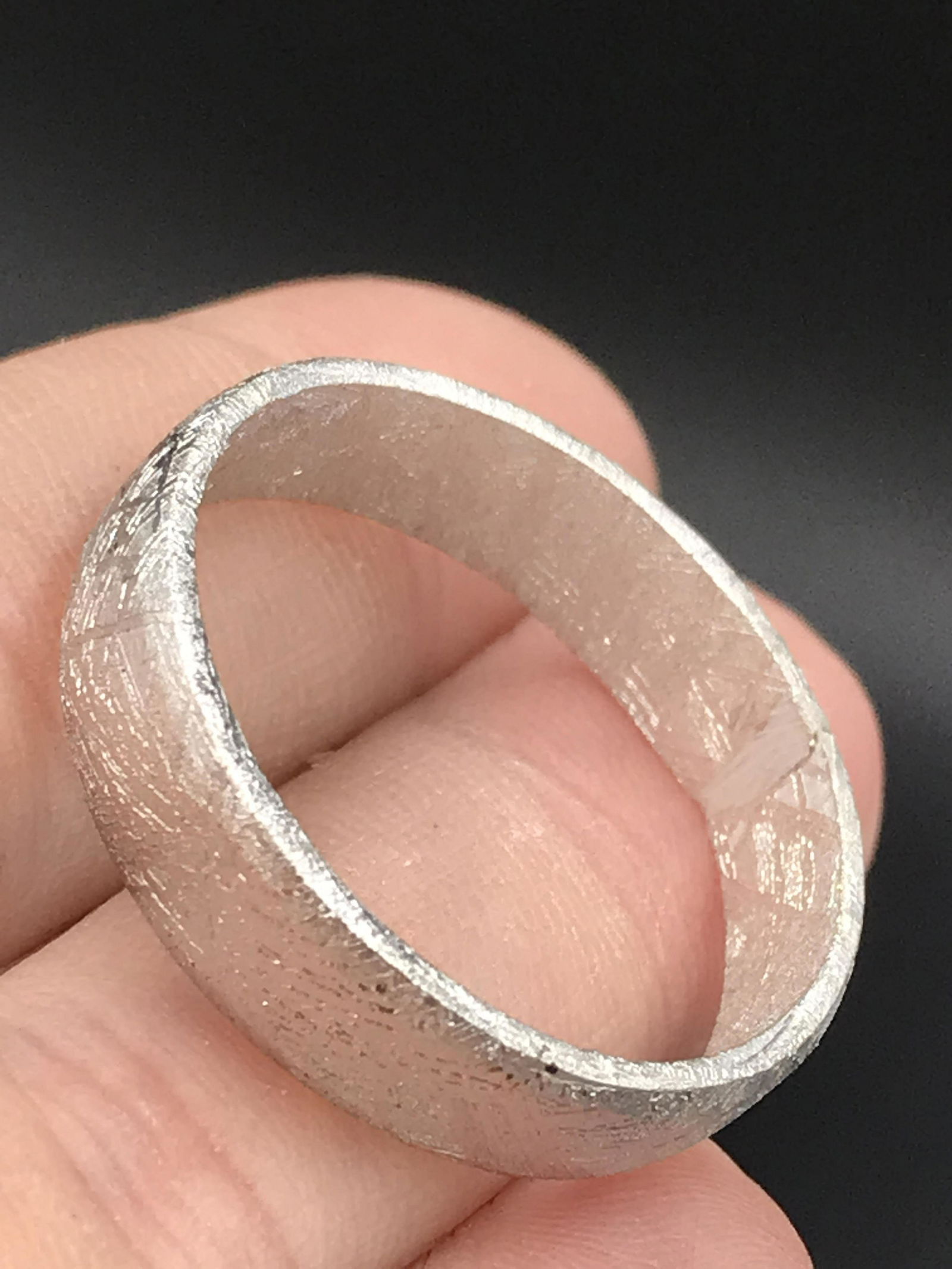 Rock, Crystal, Natural, Jewelry, Ring, Meteorite, (1 of 5)