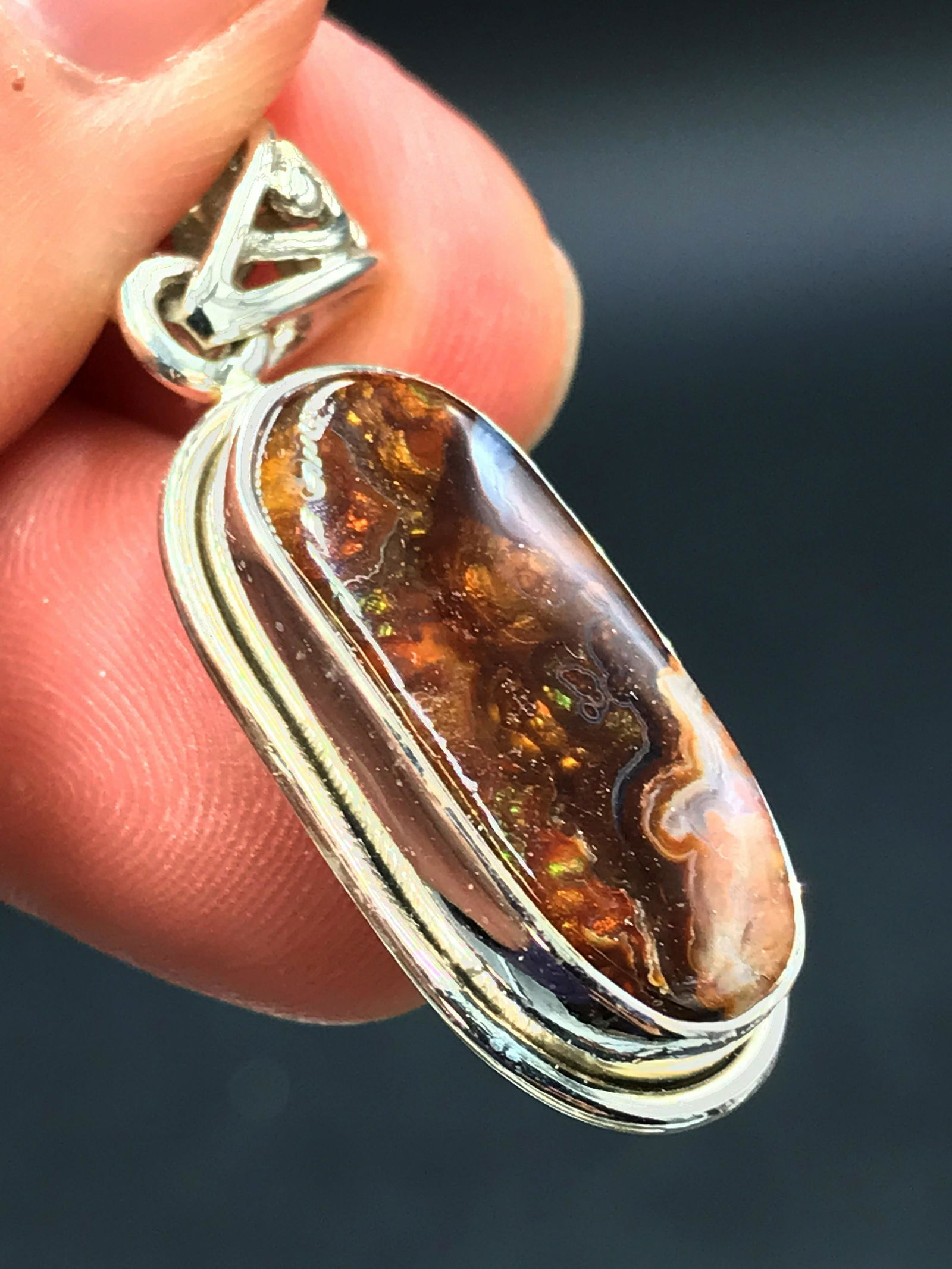Rock, Crystal, Natural, Jewelry, Sterling (1 of 4)
