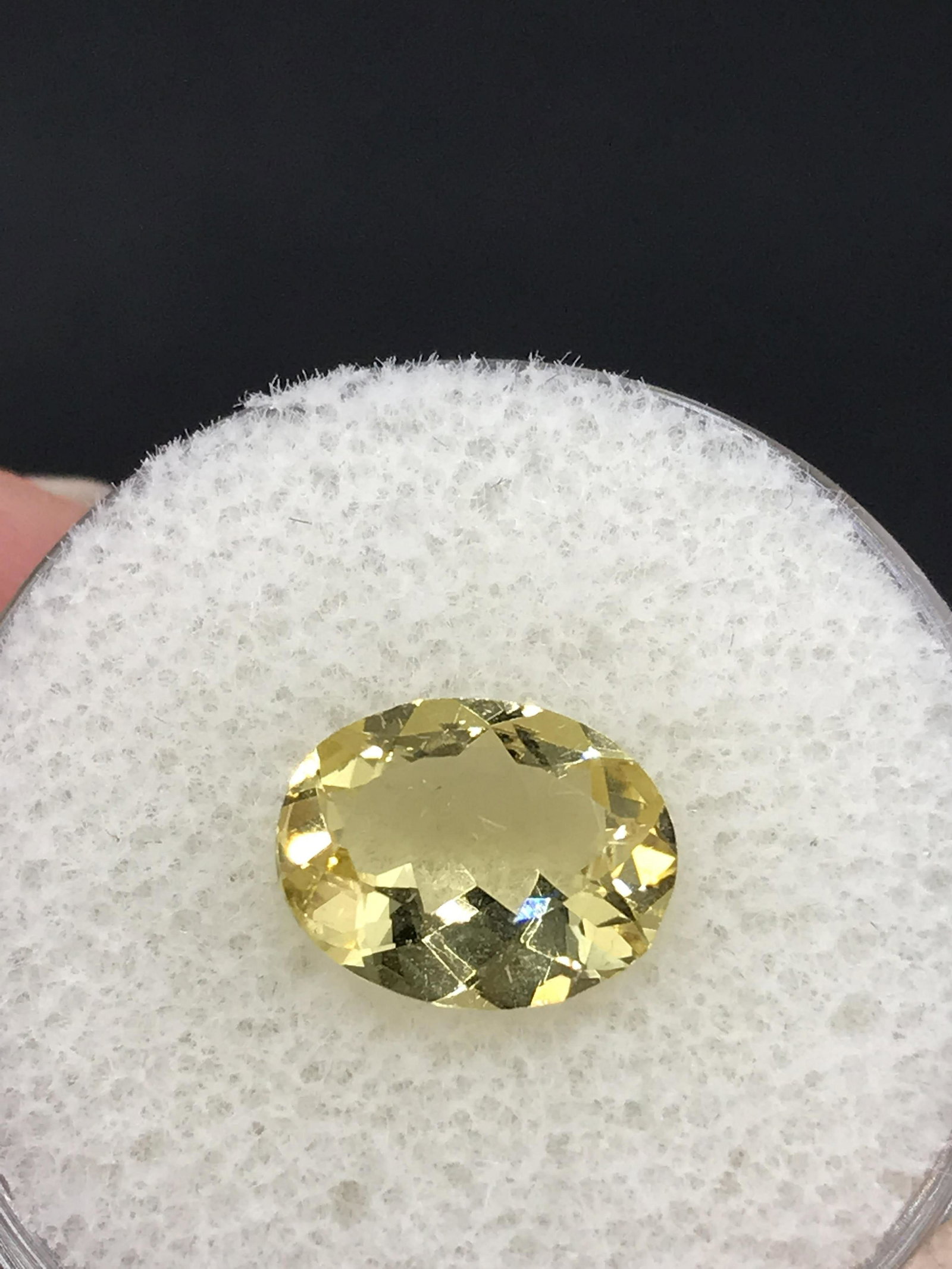 Rock, Crystal, Natural, Jewelry, Gemstone: Golden Beryl Gemstone 1.69 carats