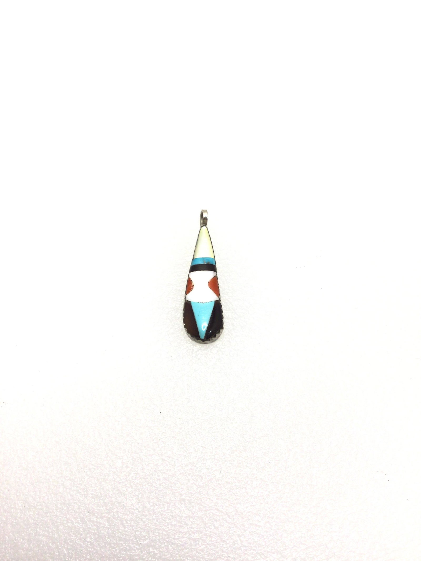 Z: Handmade Multi Stone Pendant (1 of 3)