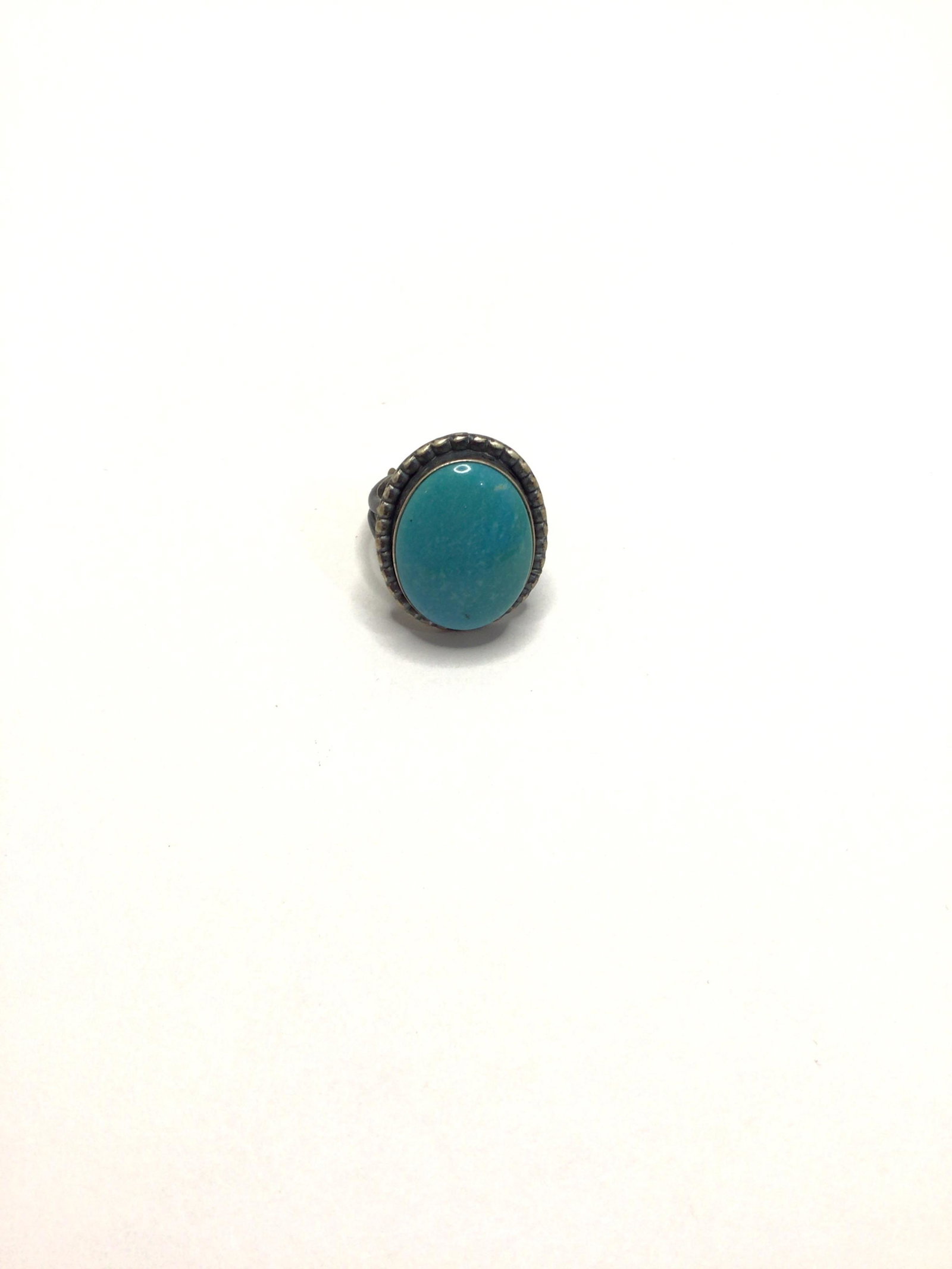 G: Eli Skeets handmade turquoise ring (1 of 3)