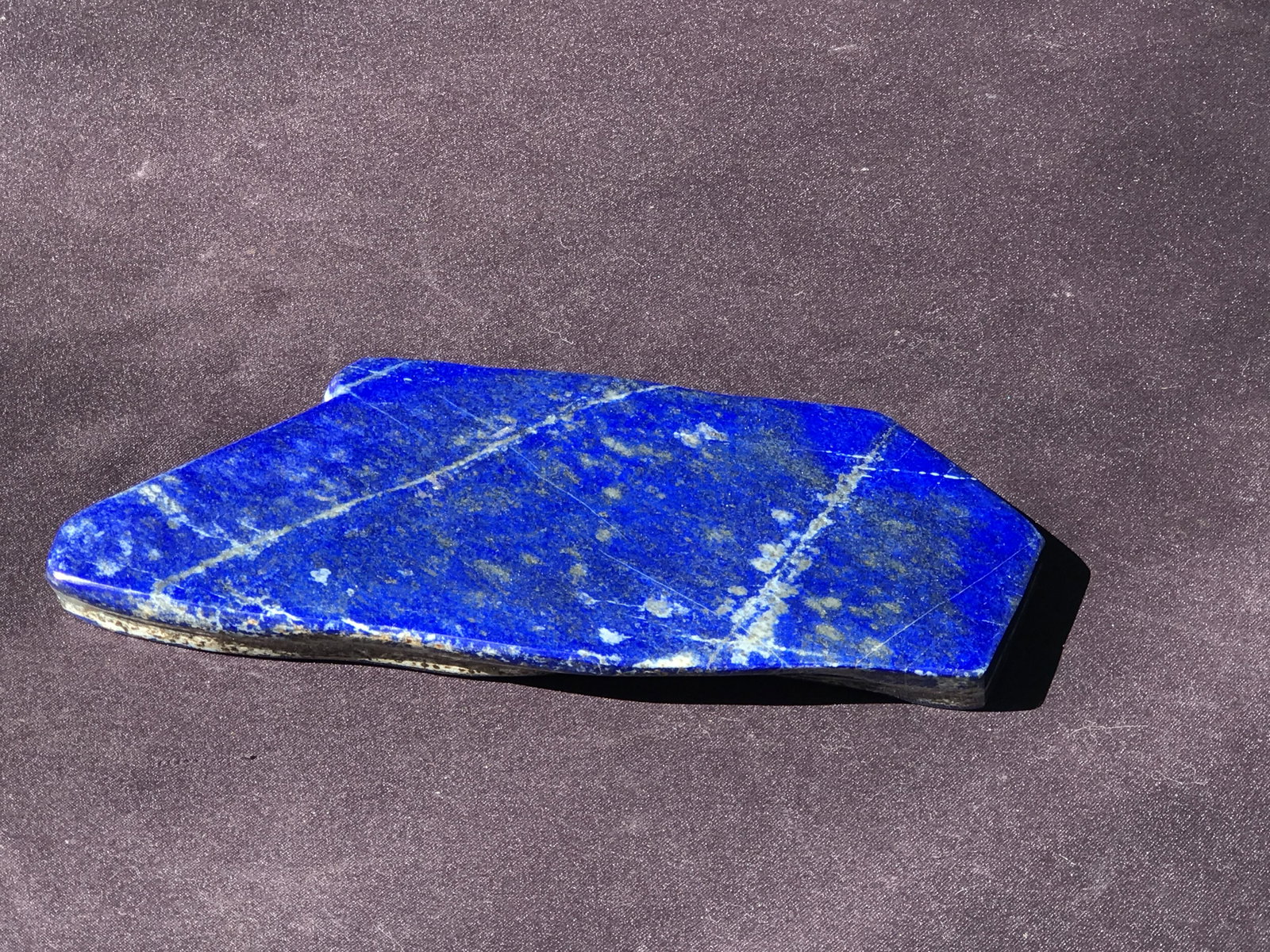 Rock, Crystal, Natural, Collectible, Freeform, Carving: Lapis Lazuli Freeform Afghanistan 2lb 14oz