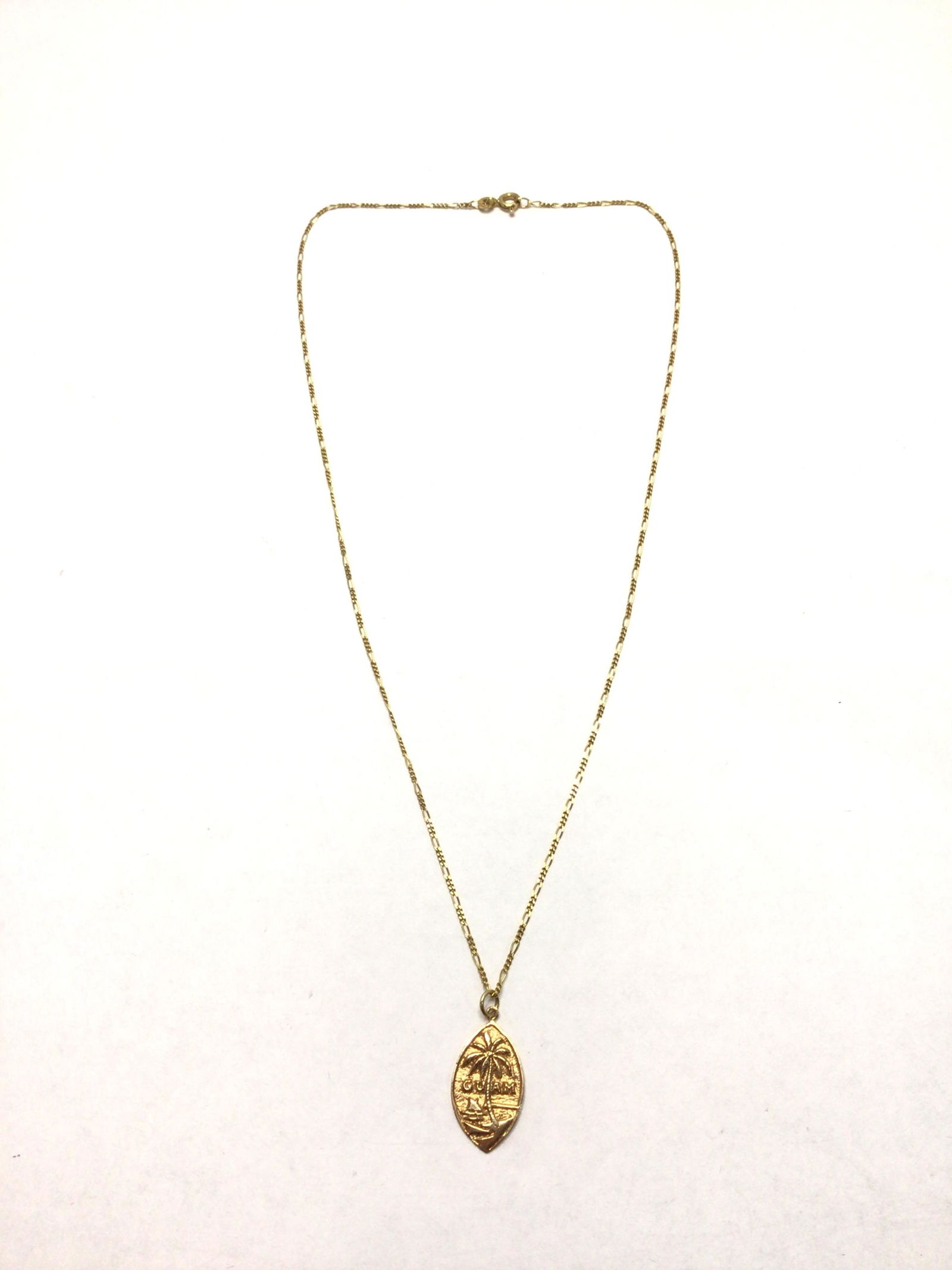 14K Gold Guam Necklace (1 of 4)