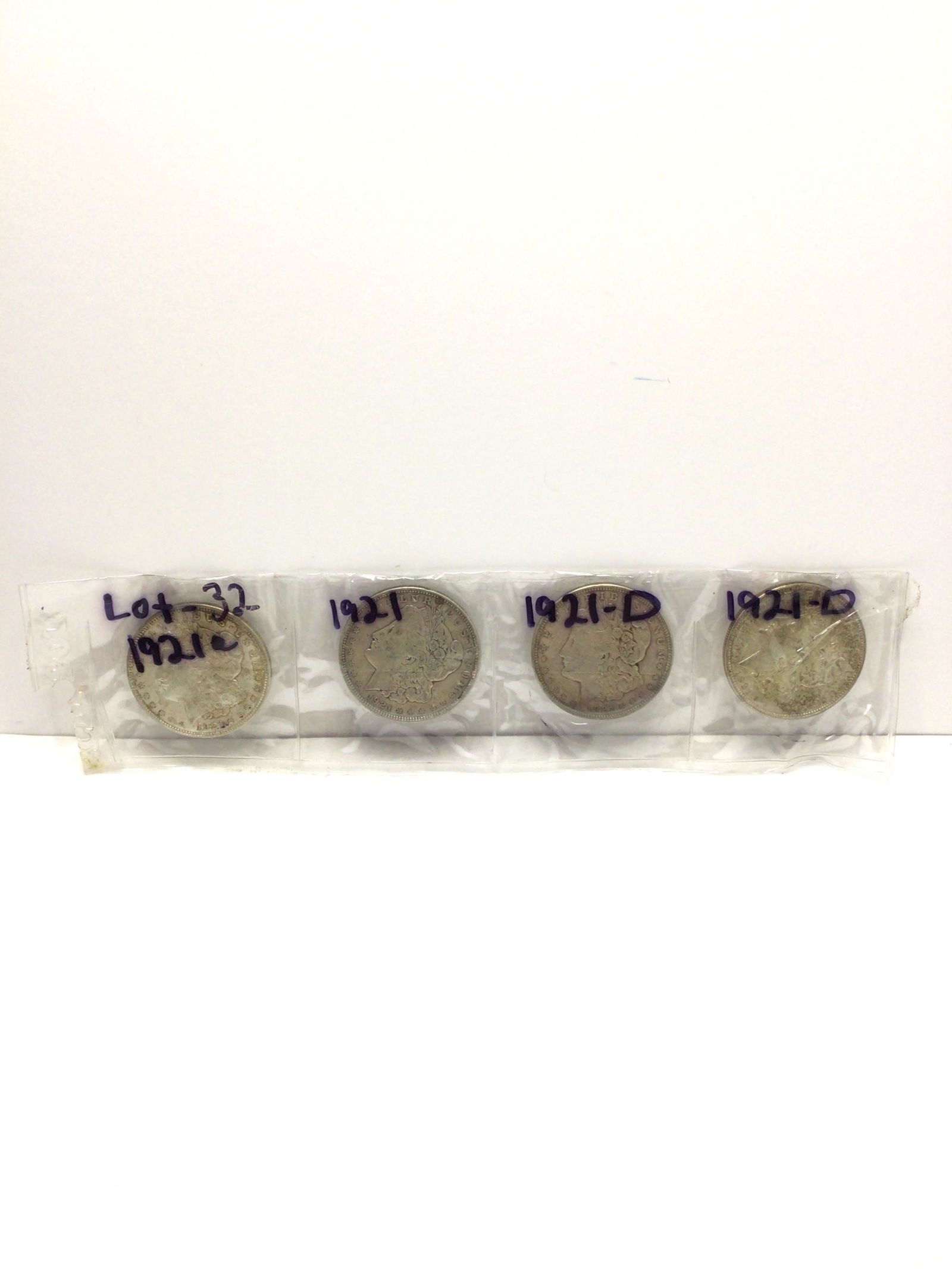 1921 Silver Dollar Coins (1 of 2)