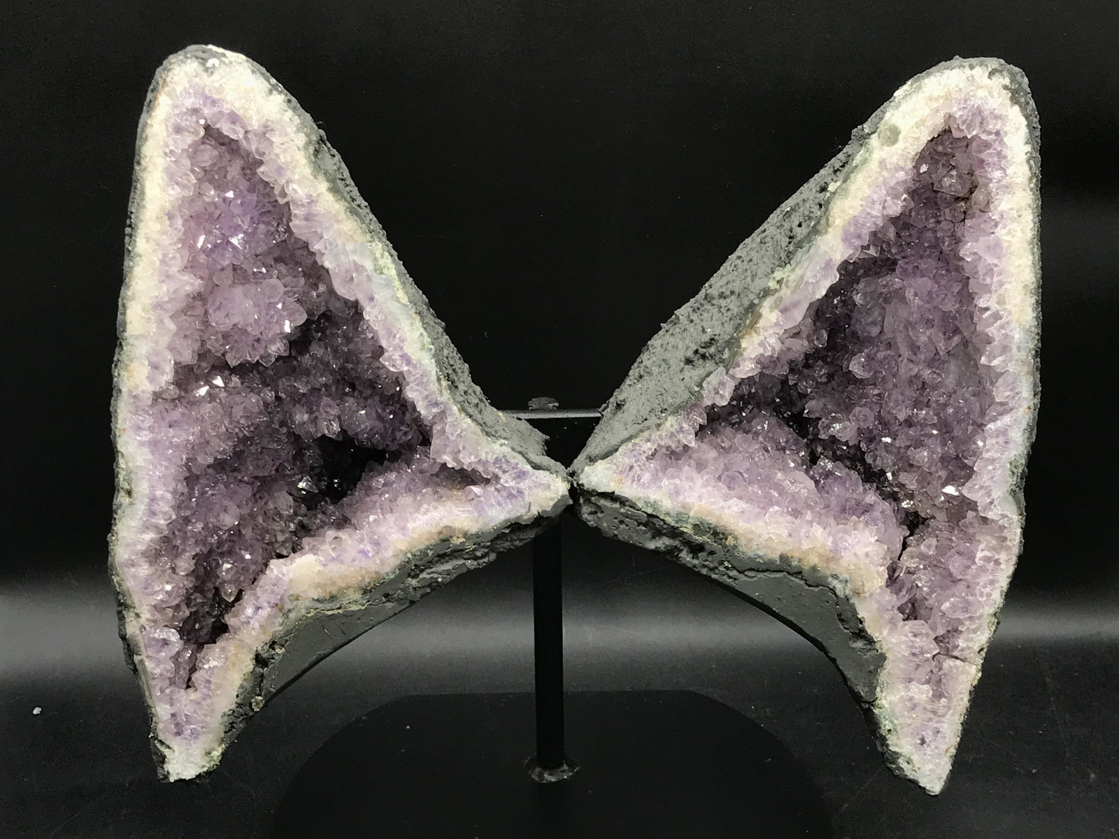 Geode, Rock, Crystal, Natural, Collectible, Specimen, (1 of 5)