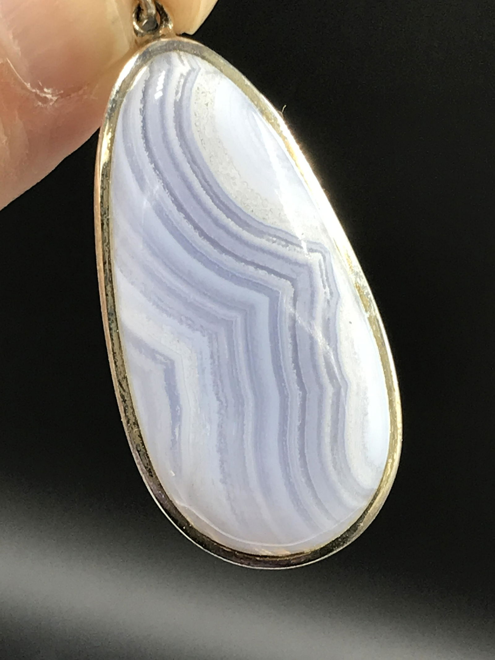 Rock, Crystal, Natural, Jewelry, Sterling, Pendant (1 of 4)