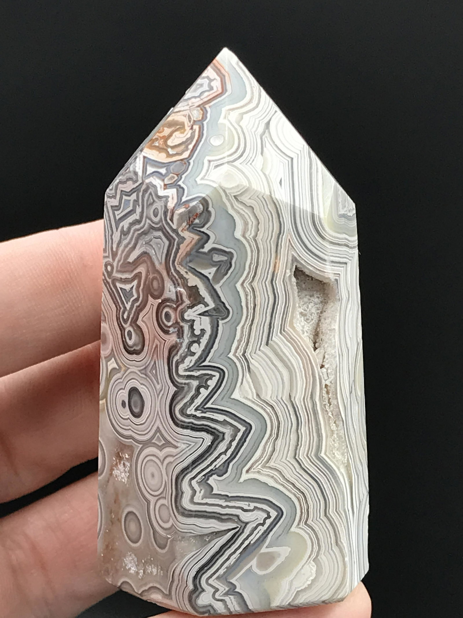 Rock, Crystal Natural Collectible, Carving, Oblisk, (1 of 5)