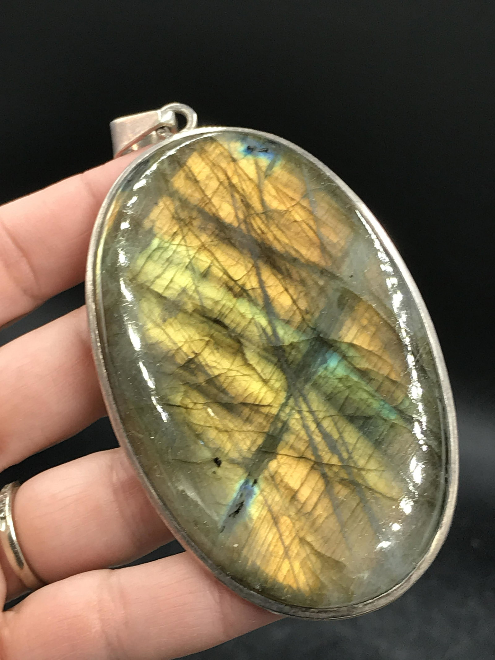 Rock, Crystal, Natural, Jewelry, Sterling (1 of 4)