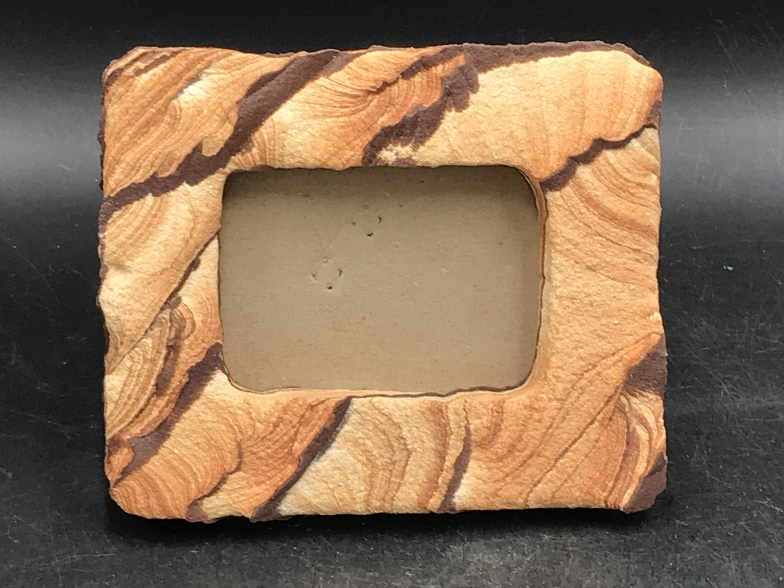 Rock, Crystal, Natural, Decor, Collectible, Picture Frame: Picture Sandstone Picture Frame