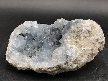 Rock, Crystal, Natural, Collectible, Mineral, Specimen: Celestite Crystals Madagascar 1lb 6oz