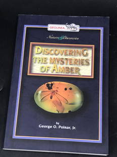 Book, Reference, Collectible, Decor: Amber Guide Book George O Poinar Jr.