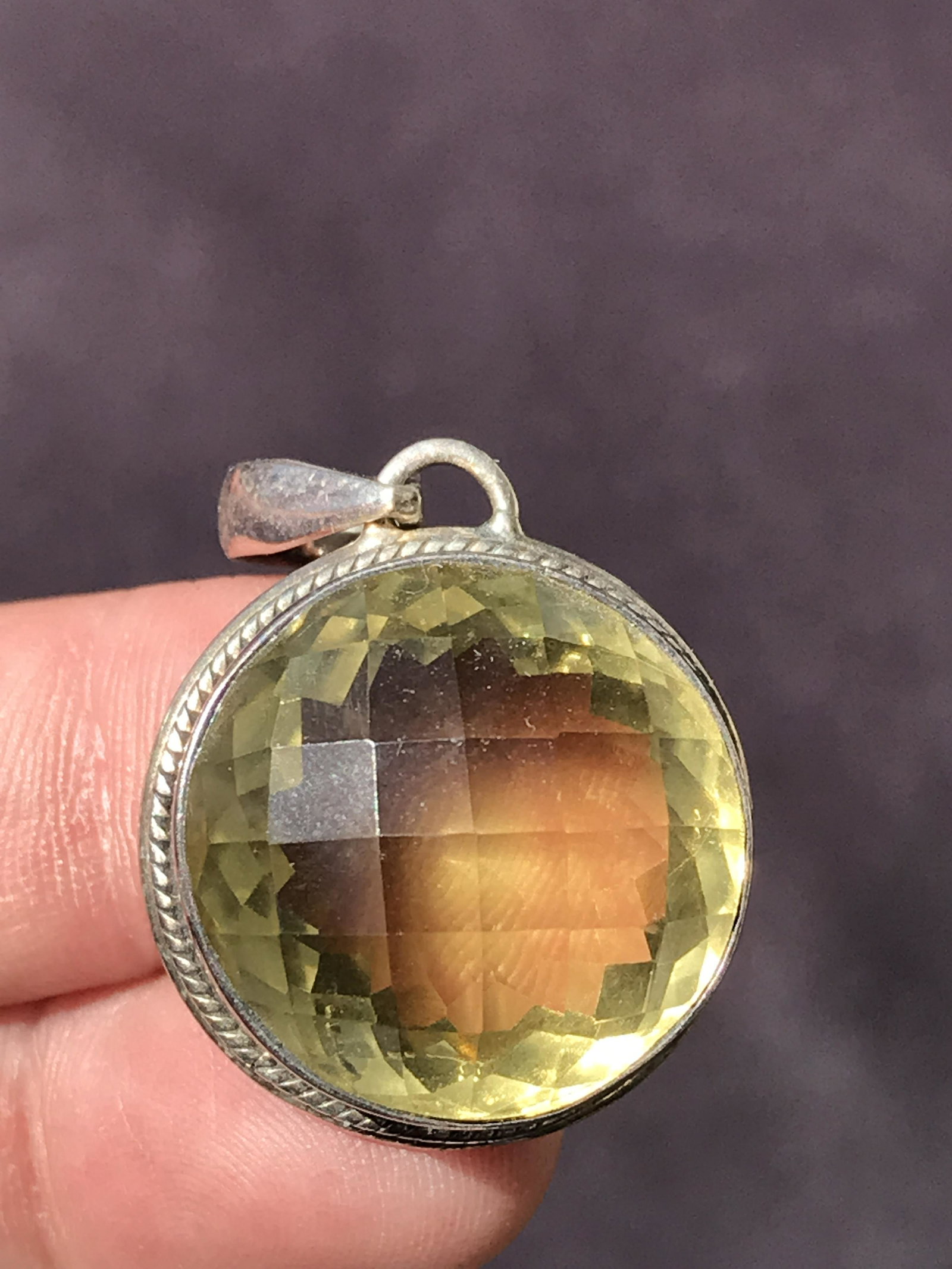Rock, Crystal, Natural, Jewelry, Pendant, Sterling (1 of 4)
