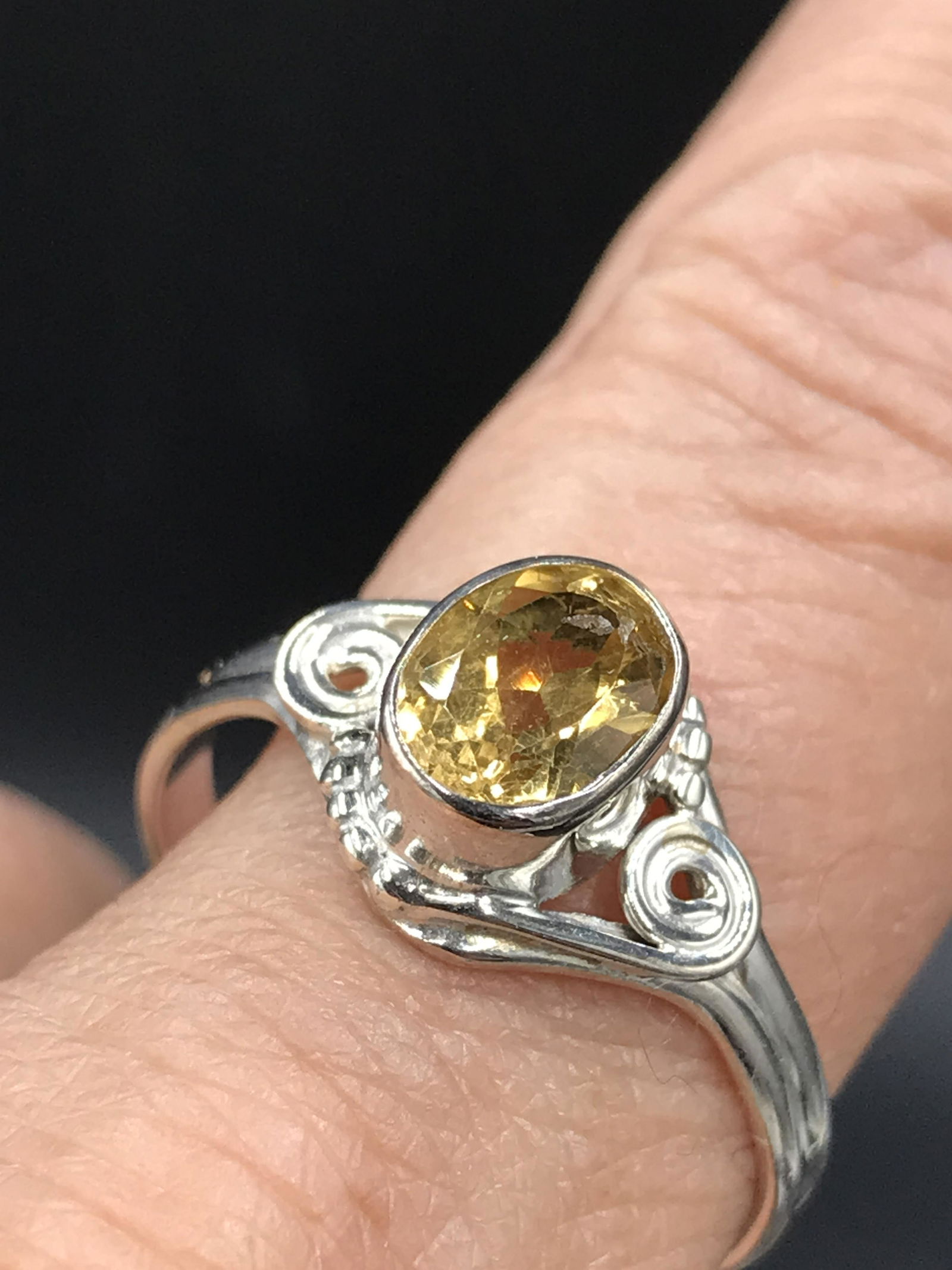 Rock, Crystal, Natural, Jewelry, Ring, Sterling (1 of 4)