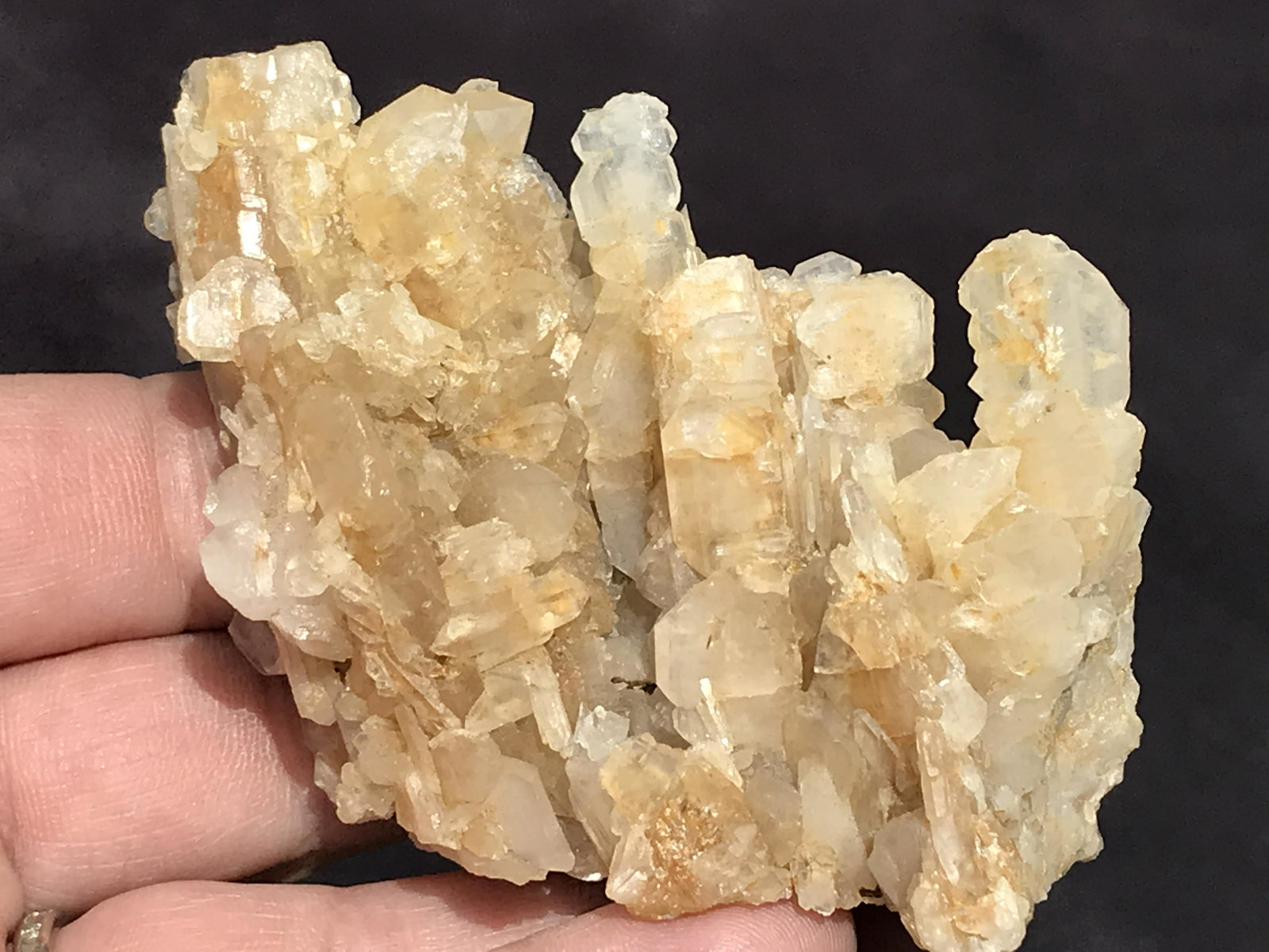 Rock, Crystal, Natural, Collectible, Mineral, Specimen: Rare Faden Towers 1970's Find Arkansas Mt. Ida Area
