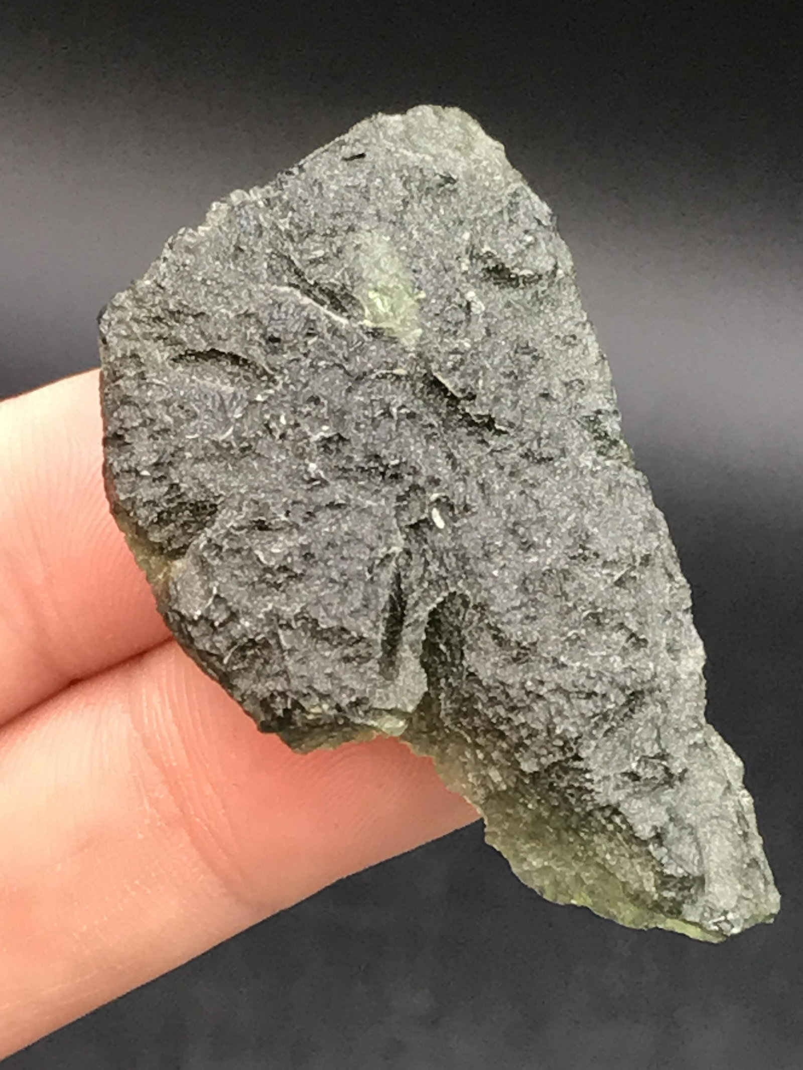 Impact Glass, Crystal, Natural, Collectible, Outerspace, Meteorite, Moldavite (1 of 6)