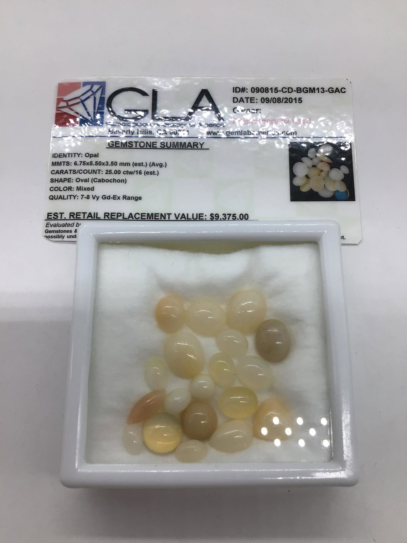 16 Opals GLA certified (1 of 1)