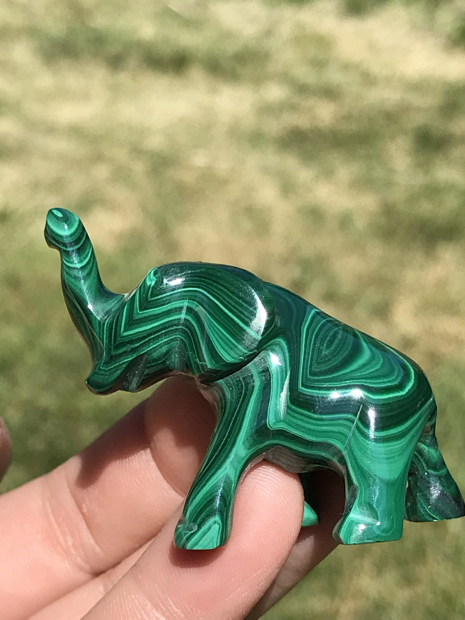 Rock, Crystal, Natural, Decor, Collectible, Carving, Animal, Figurine (1 of 4)