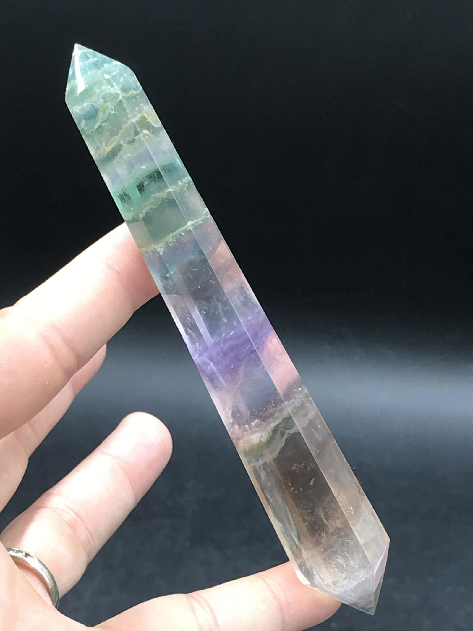 Rock, Crystal, Natural, Decor, Collectible, Carving, Wand (1 of 5)