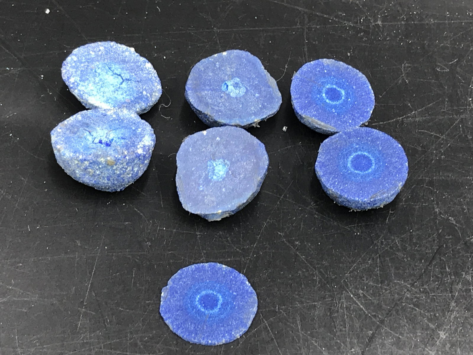 Rock, Crystal, Natural, Collectible, Mineral, Specimen, Azurite (1 of 4)