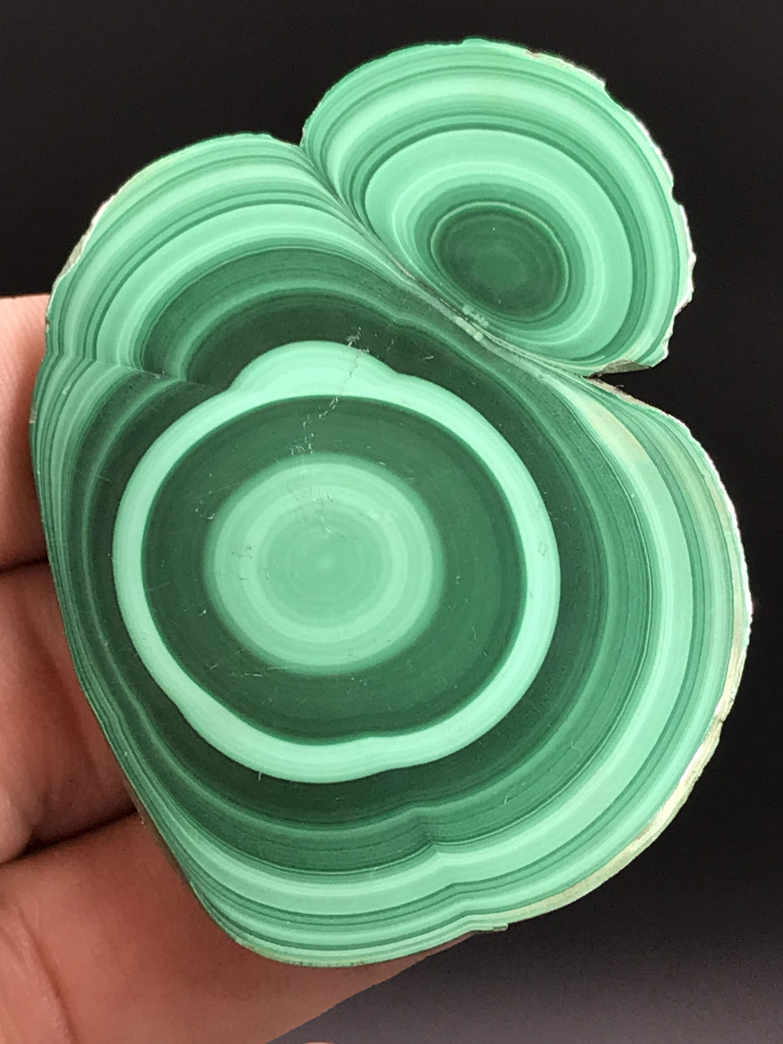 Rock, Crystal, Natural, Decor, Collectible, Slice, Malachite (1 of 4)