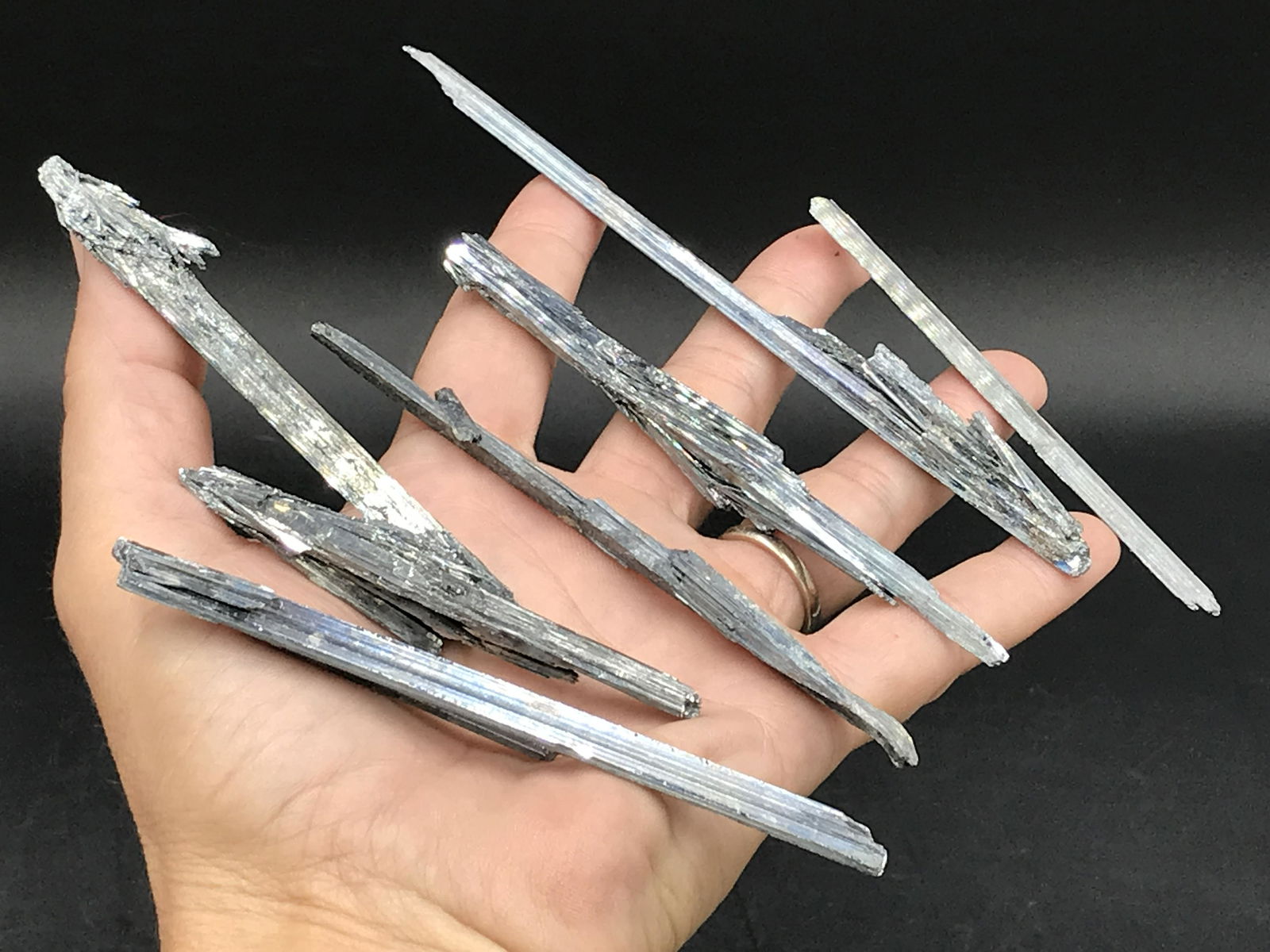 Rock, Crystal, Natural, Collectible, Mineral, Specimen, Stibnite (1 of 5)