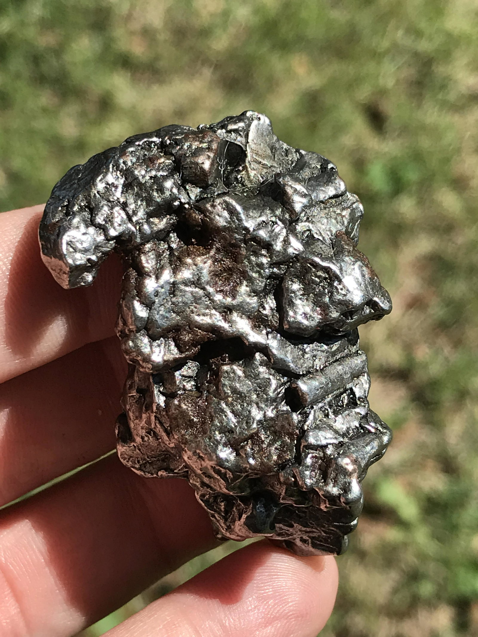 Meteorite, Rock, Crystal, Natural, Collectible, Outerspace: Meteorite Campo del Cielo Argentina 73.7g