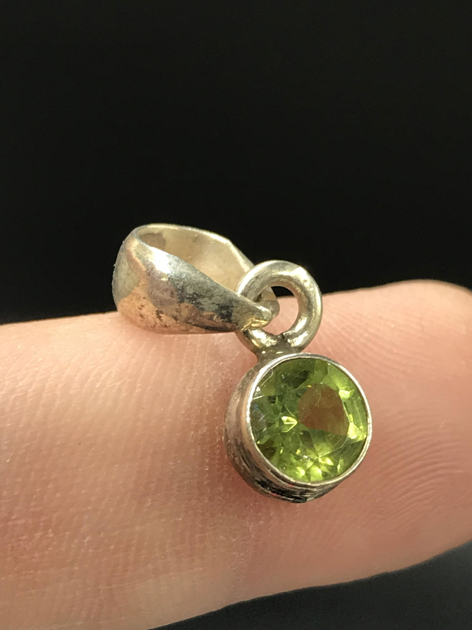 Rock, Crystal, Natural, Jewelry, Pendant, Sterling (1 of 4)