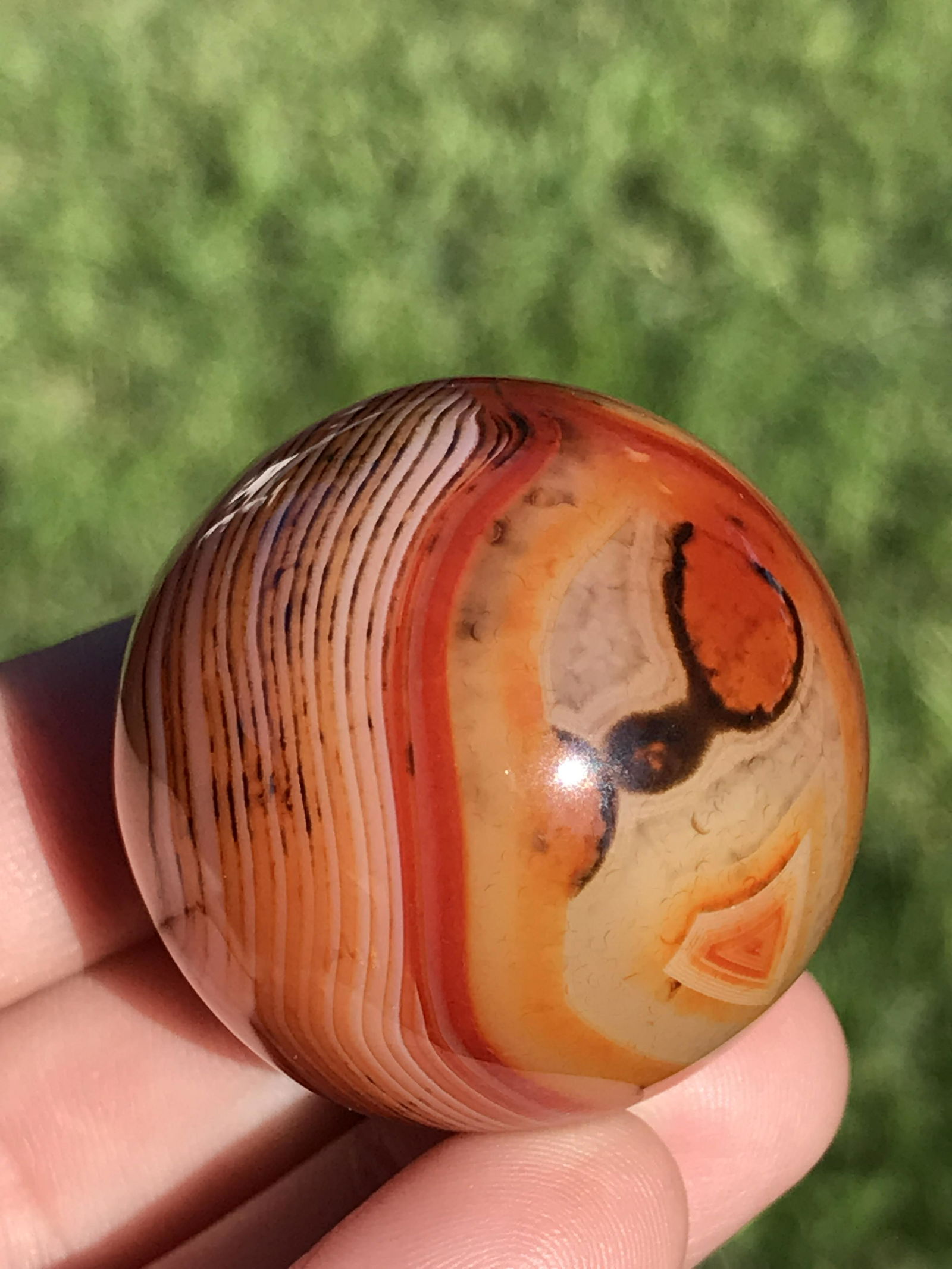 Rock, Crystal, Natural, Decor, Collectible, Carving, Sphere (1 of 5)