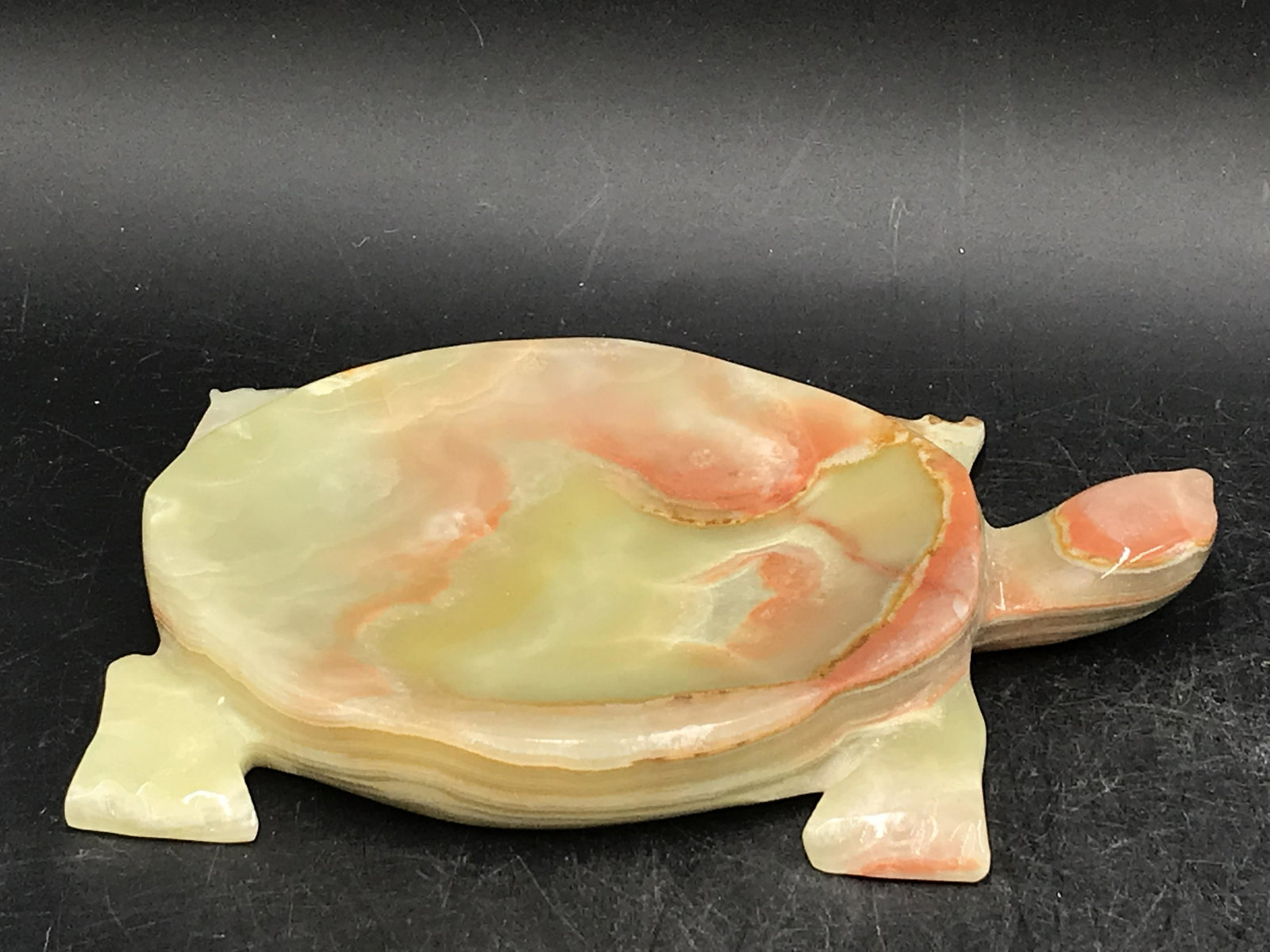 Rock, Crystal, Natural, Decor, Collectible, Carving, Soap Dish, Turtle (1 of 4)